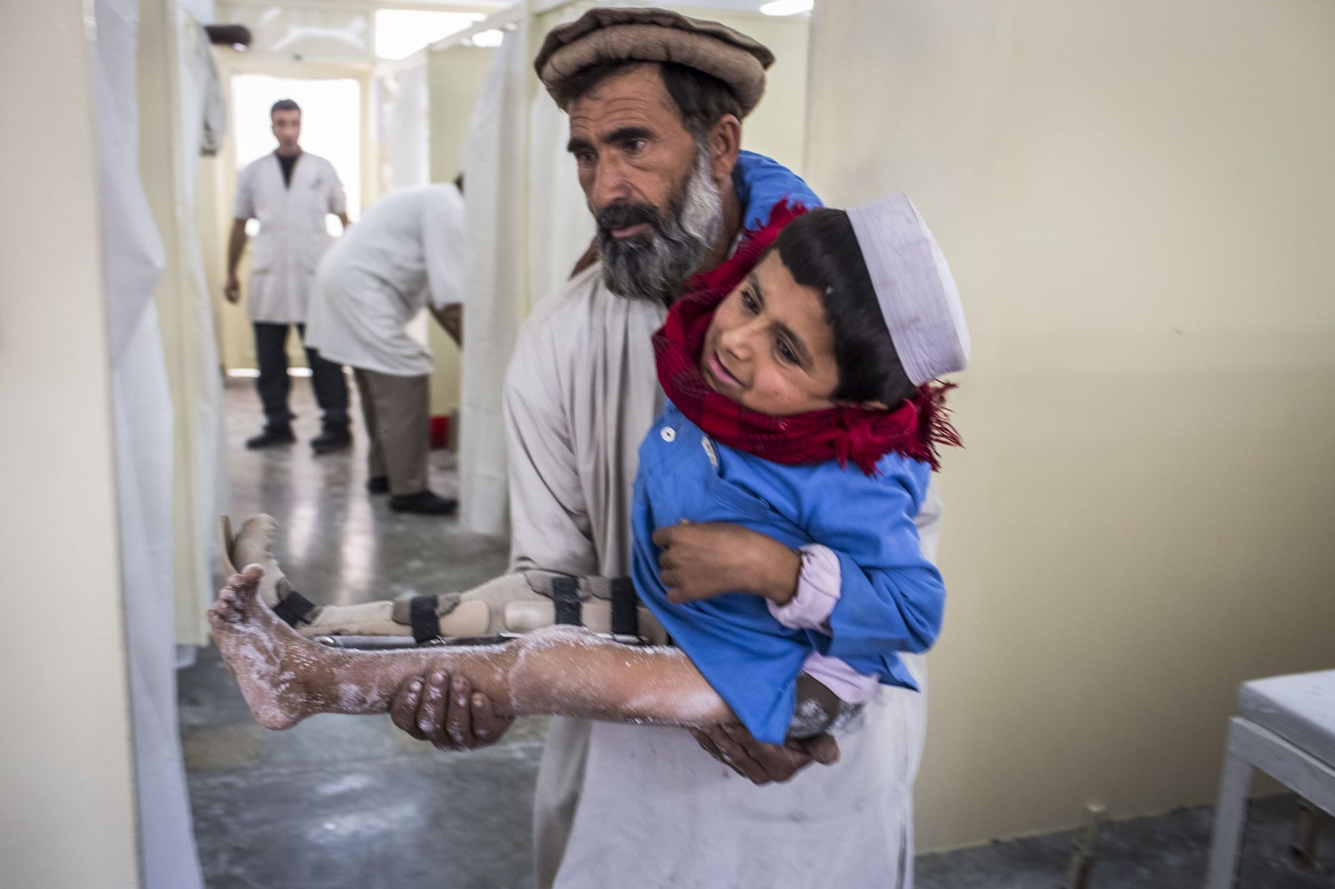 En Afghanistan, le CICR continue a lutter afin d'éradiquer définitivement la polio. 
