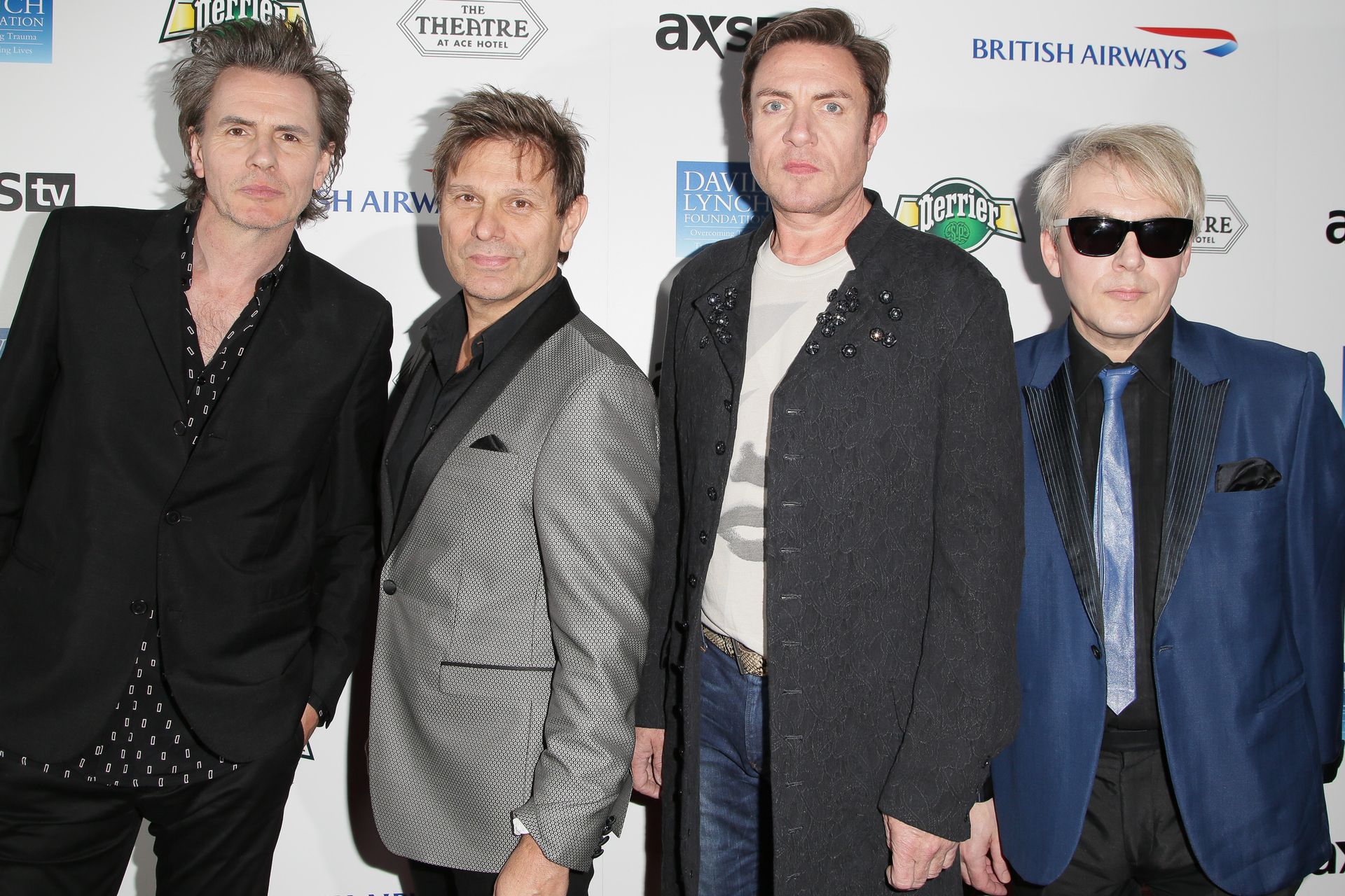 Nigel John Taylor, Roger Andrew Taylor, Simon Le Bon et Nick Rhodes de Duran Duran en  2015