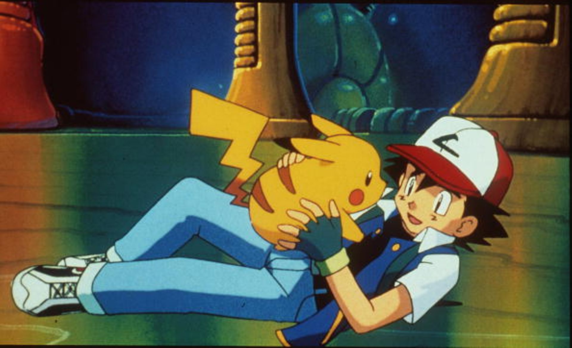 Plaid Pokémon Pikachu et son Dresseur Sacha - Boutique Pokemon