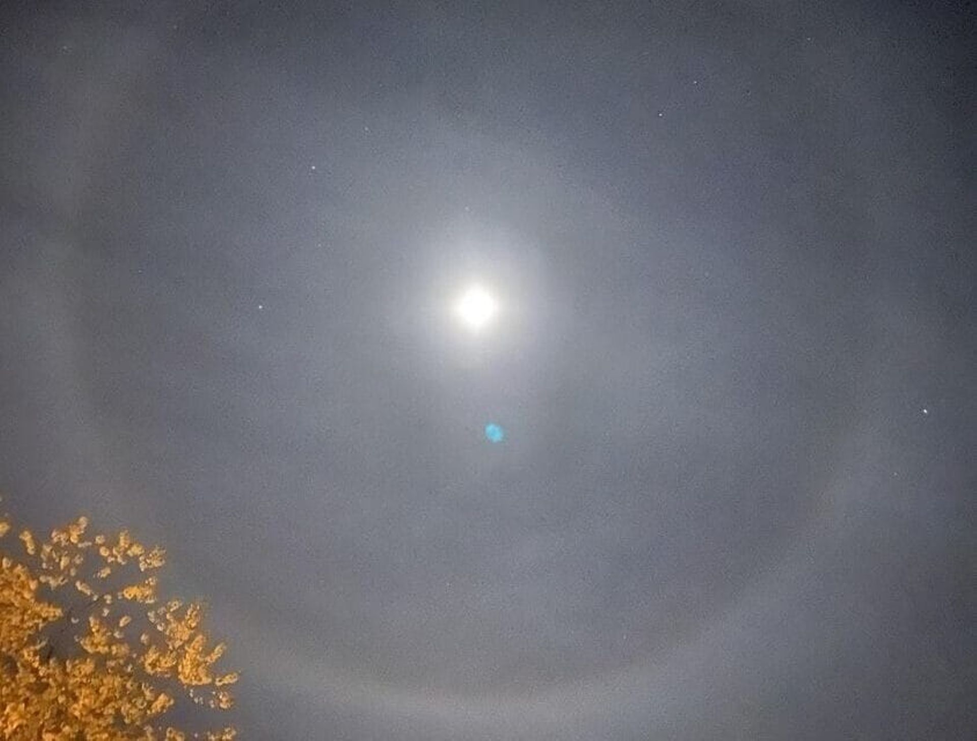 Halo lumineux autour de la Lune comment expliquer ce phénomène — free download