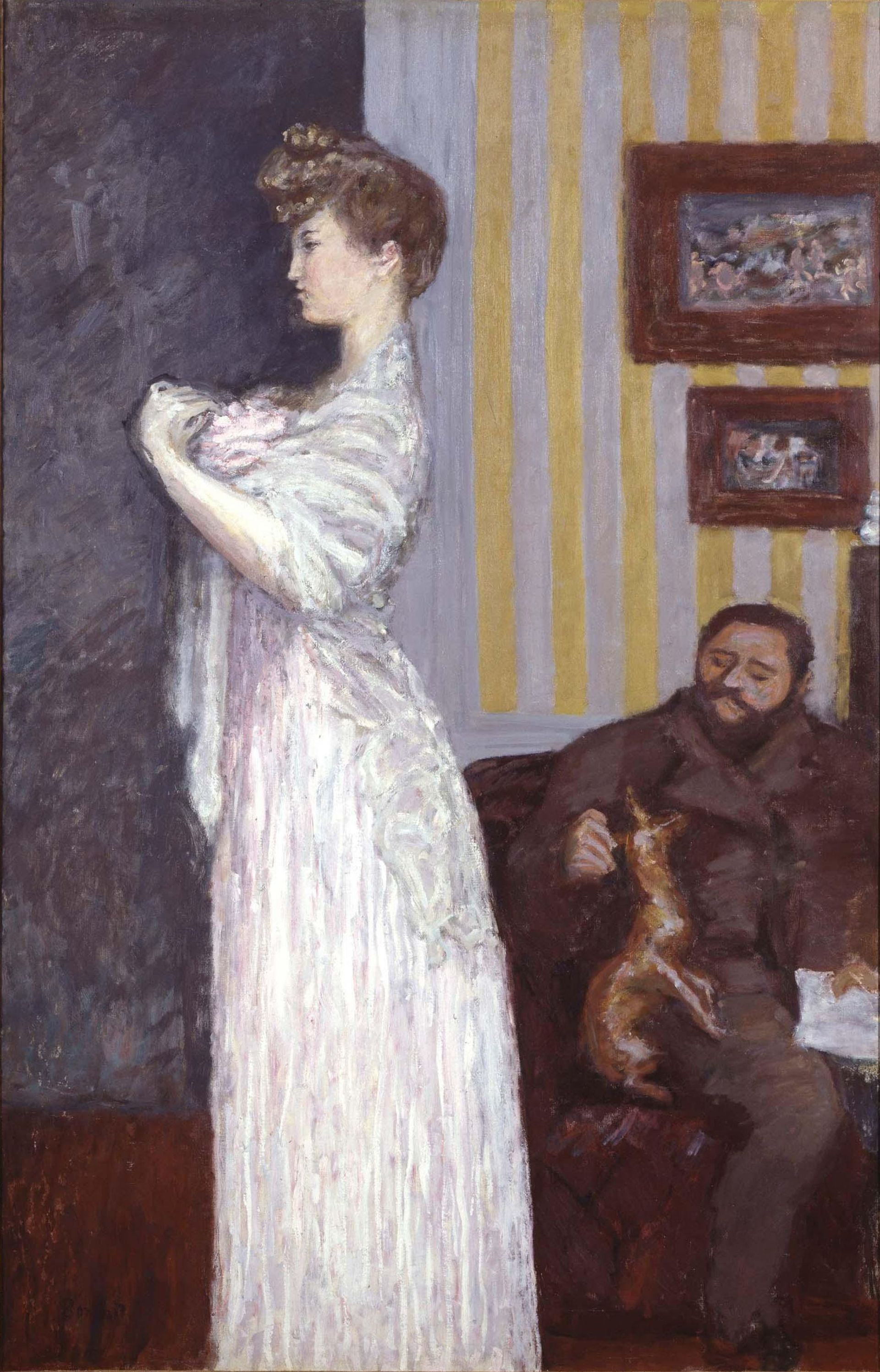 Thadée Natanson et Misia Sert, peints par Bonnard