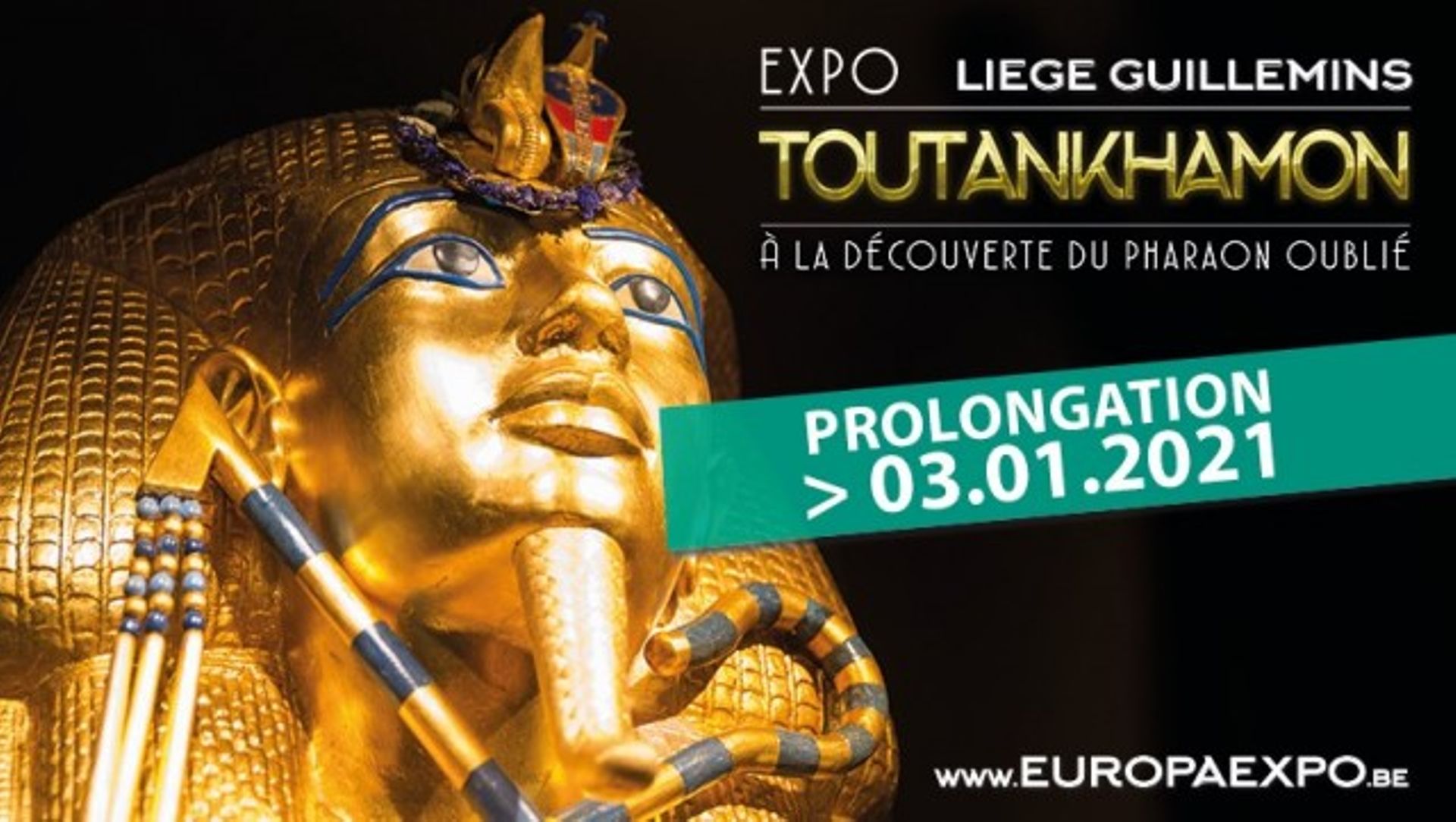 Exposition  « Toutankhamon : à la découverte du Pharaon oublié »