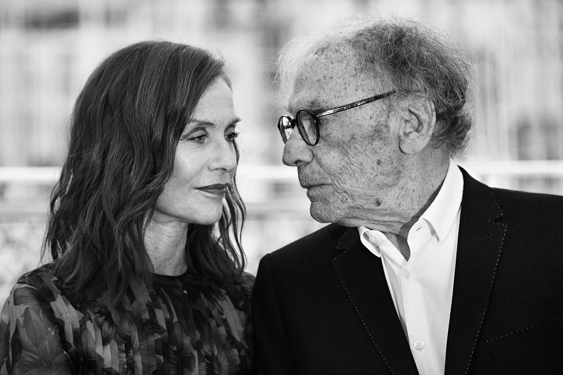 En compagnie d’Isabelle Huppert au festival de Cannes 2017