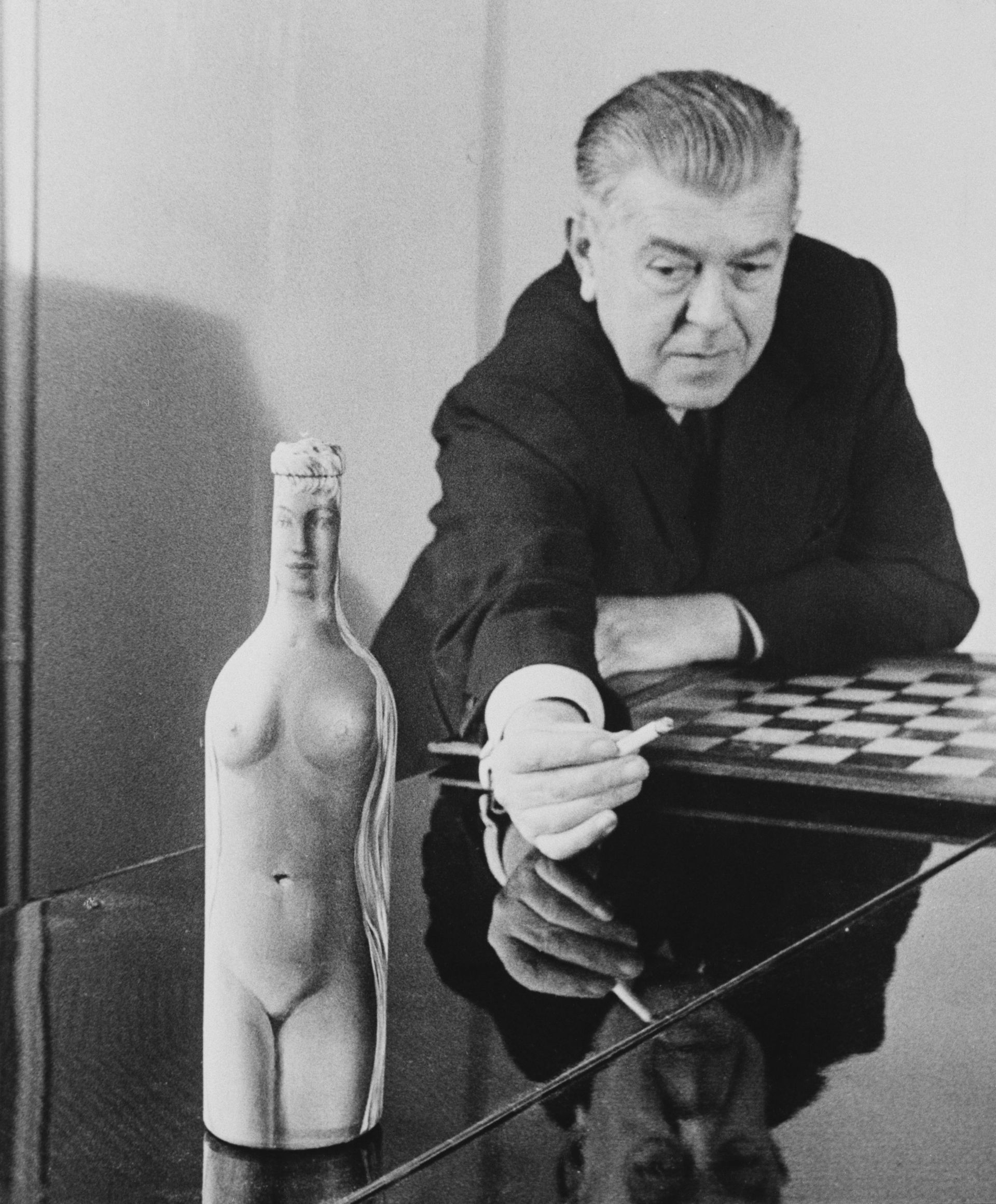 René Magritte vers 1955…