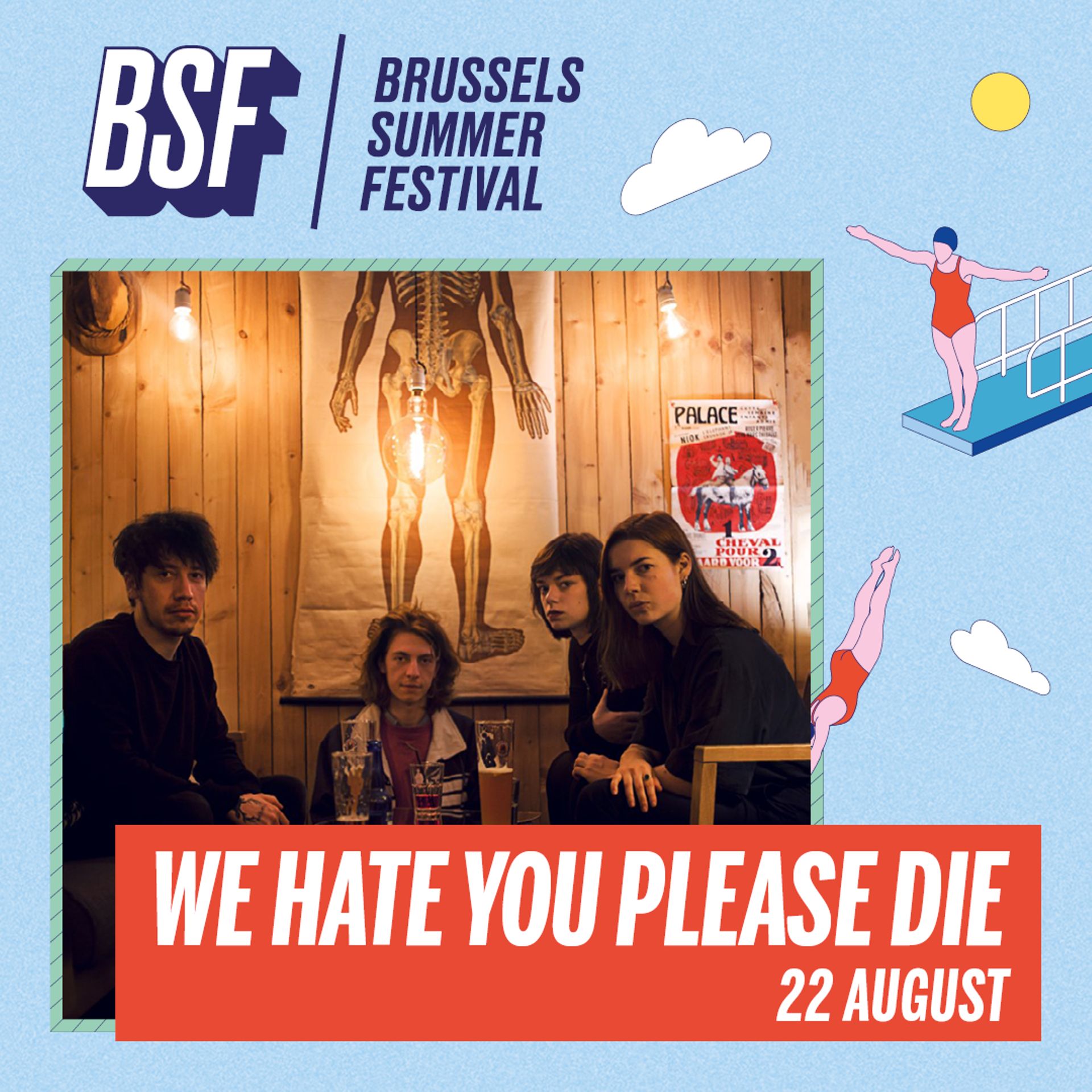 Une journée 100% rock pour le Brussels Summer Festival