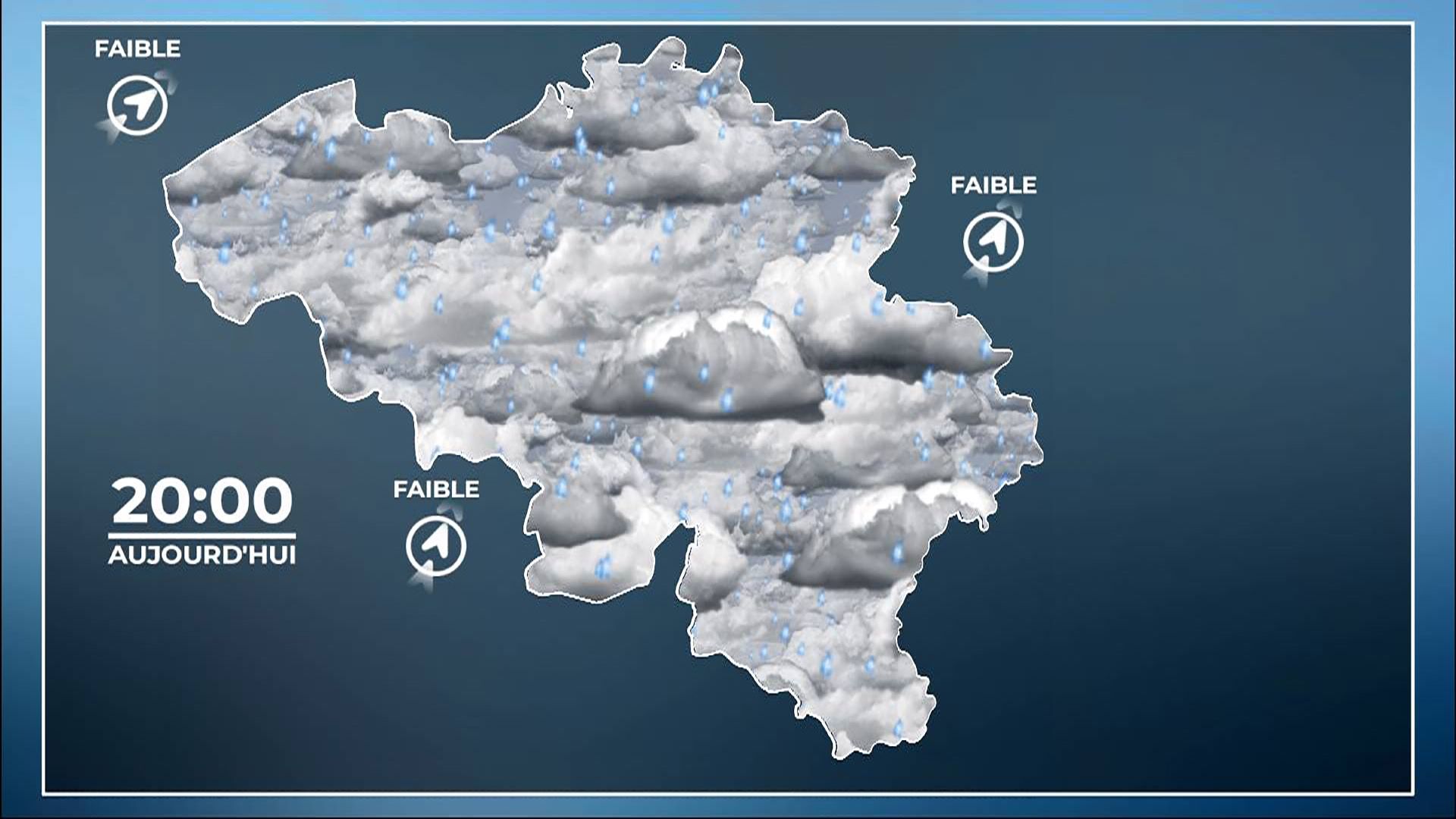 Ce vendredi : retour de la pluie