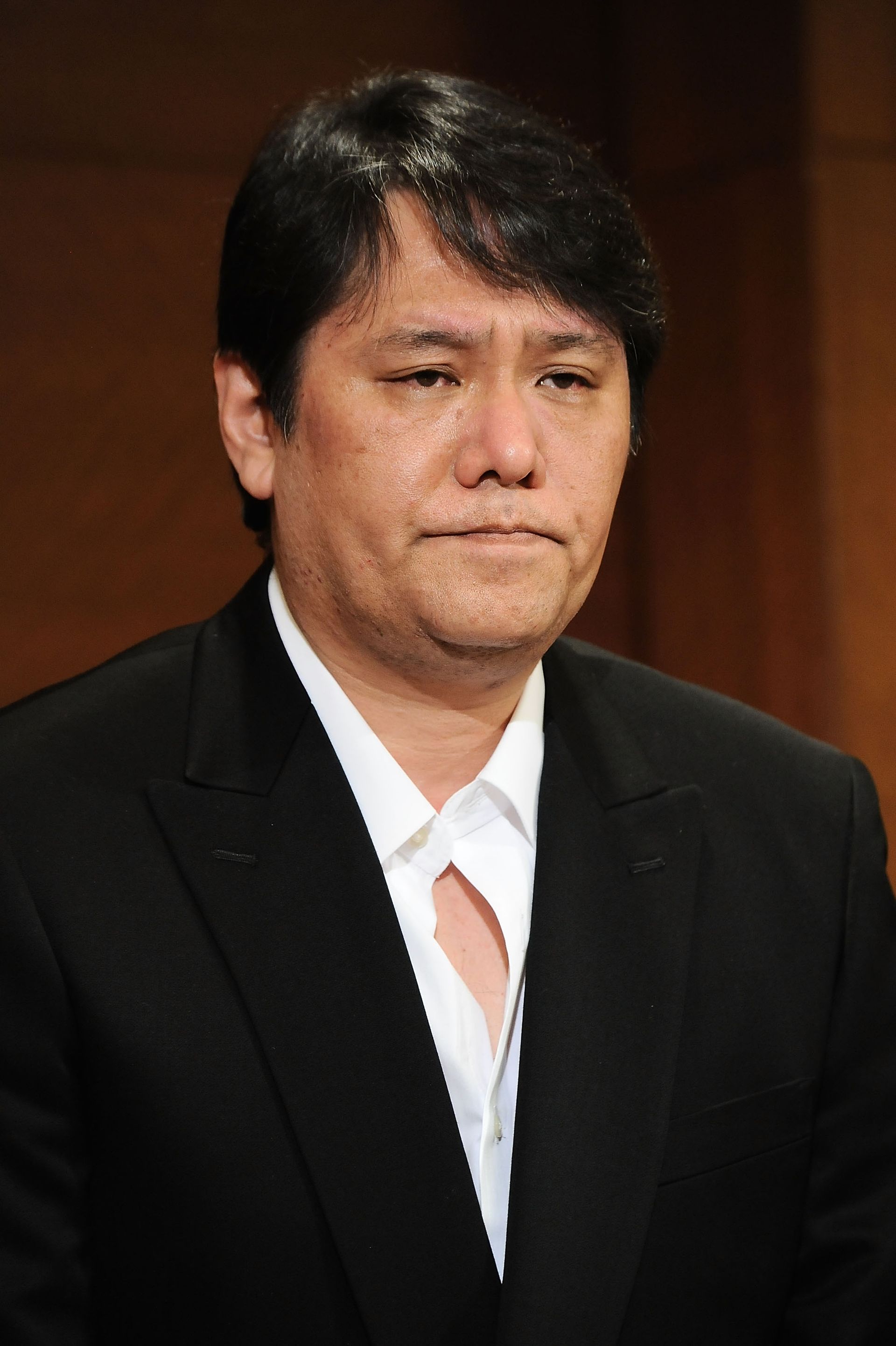 Mamoru Samuragochi s'excuse lors d'une conférence de presse, en février 2014