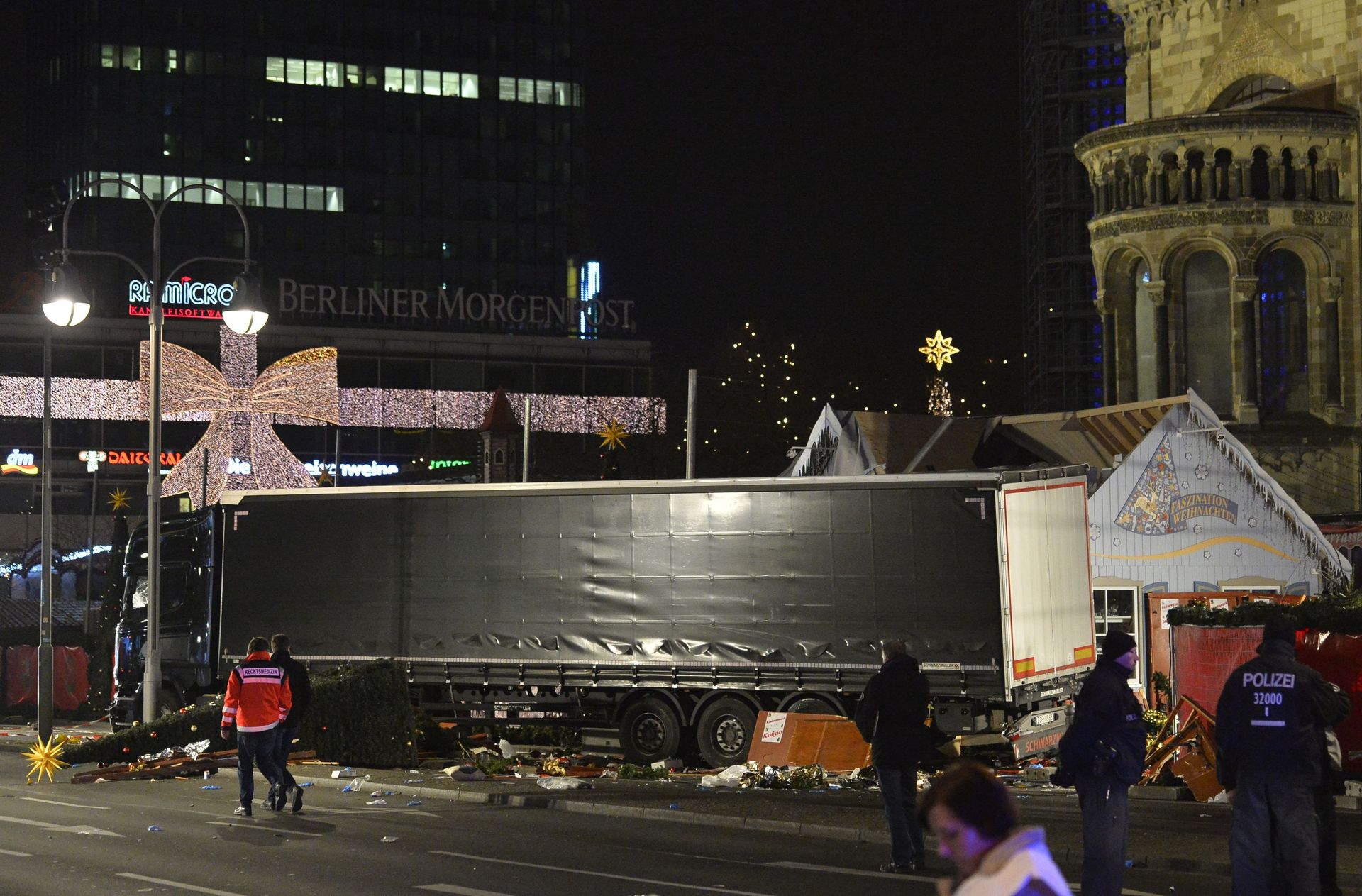 Berlin: témoignages d'horreur après le passage du camion dans la foule