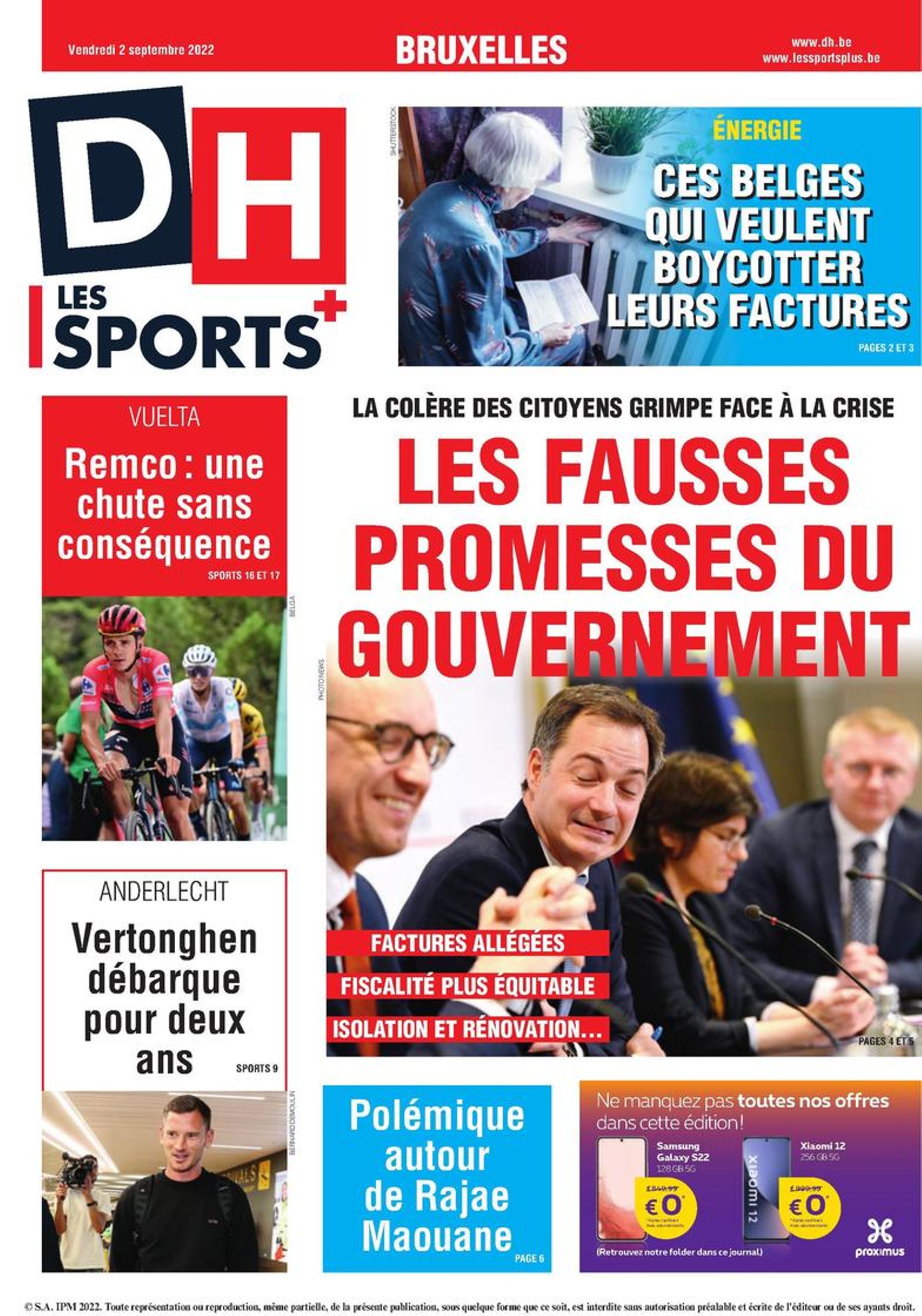 Nouveau vin sans alcool - La DH/Les Sports+