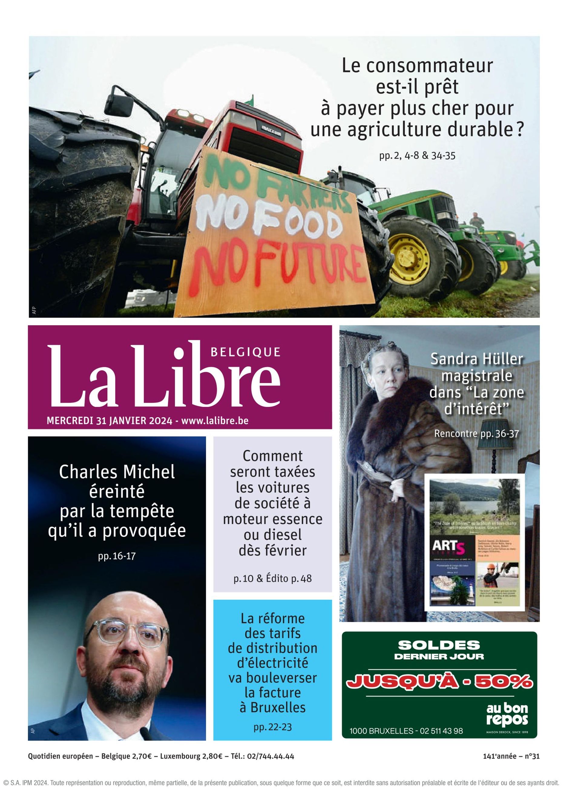 La Revue De Presse : Colère Des Agriculteurs, Tous Fautifs ? - RTBF Actus