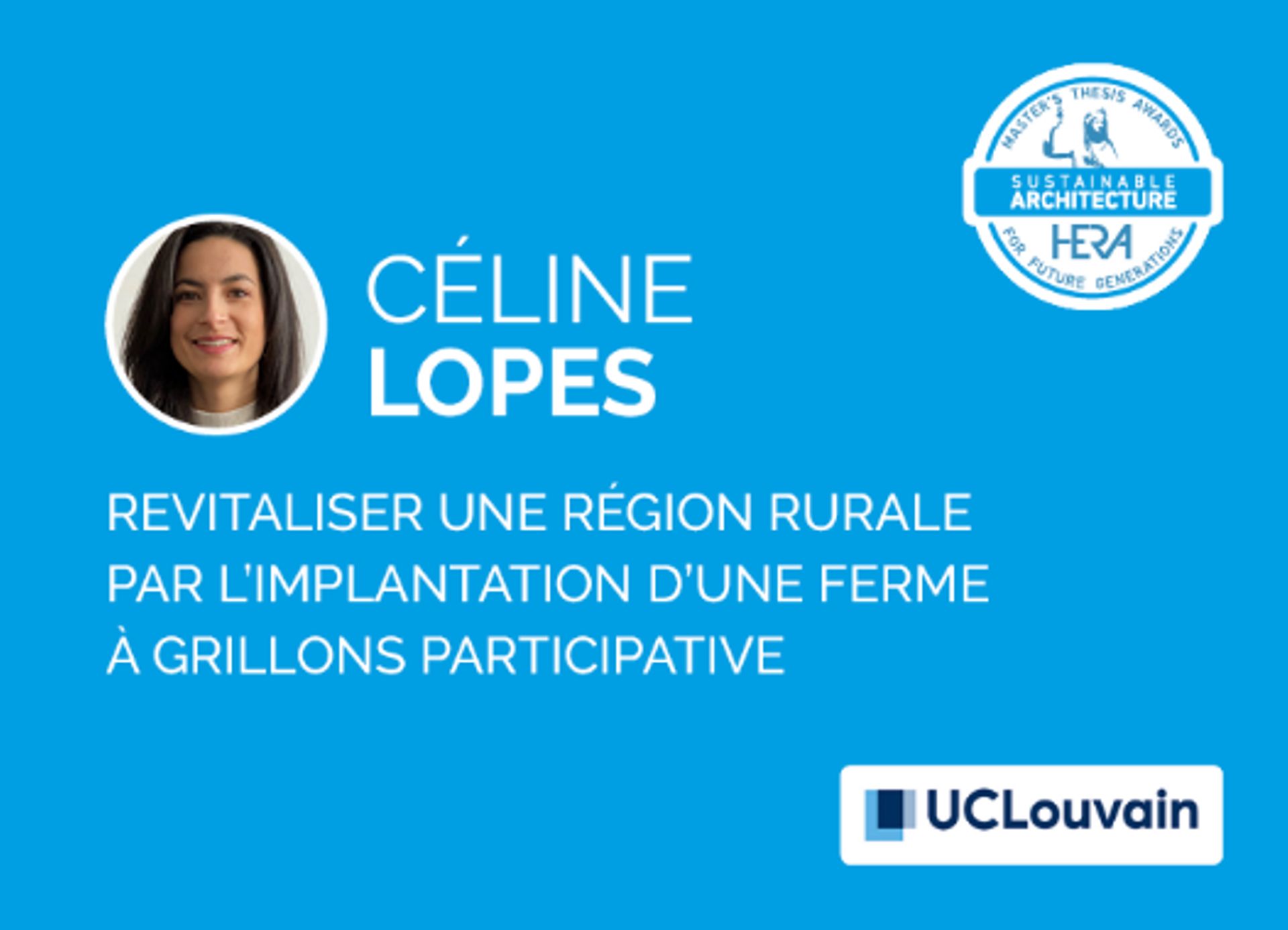 Céline Lopes – Revitaliser une région rurale 
