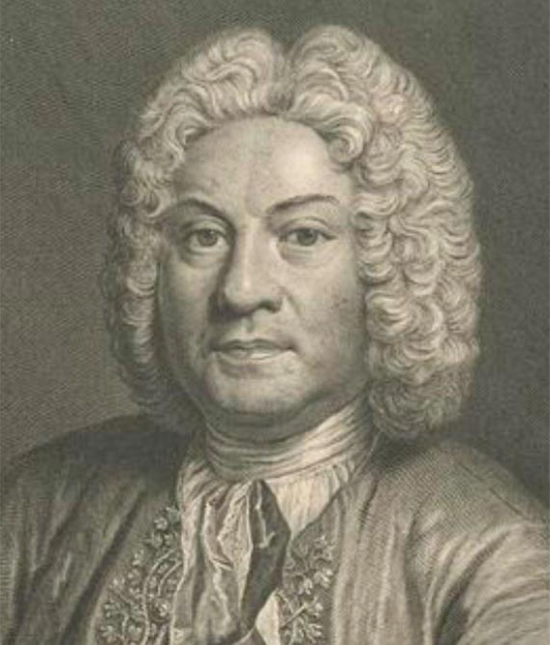 François Couperin, gravure de Jean-Jacques Flipart (1735), d'après André Bouys