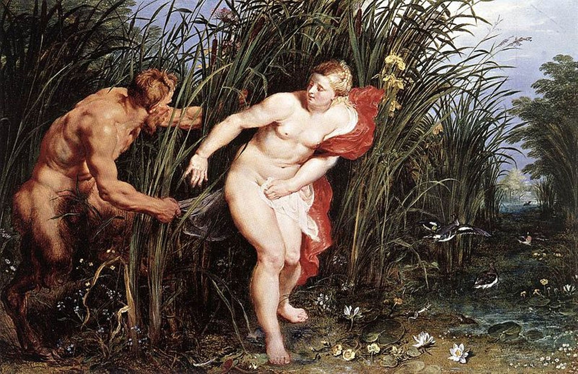 Pan et Syrinx, par Pierre Paul Rubens