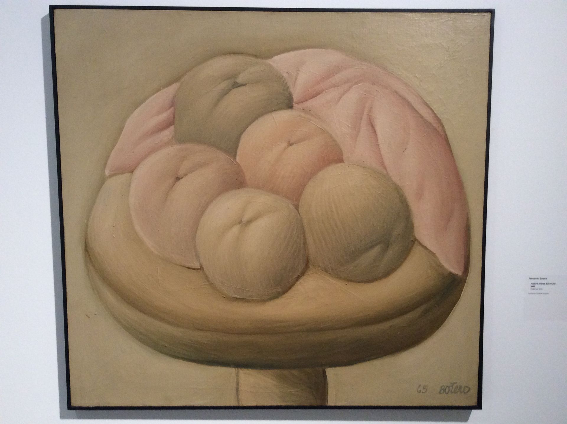 Fernando Botero, Nature morte aux fruits, 1965