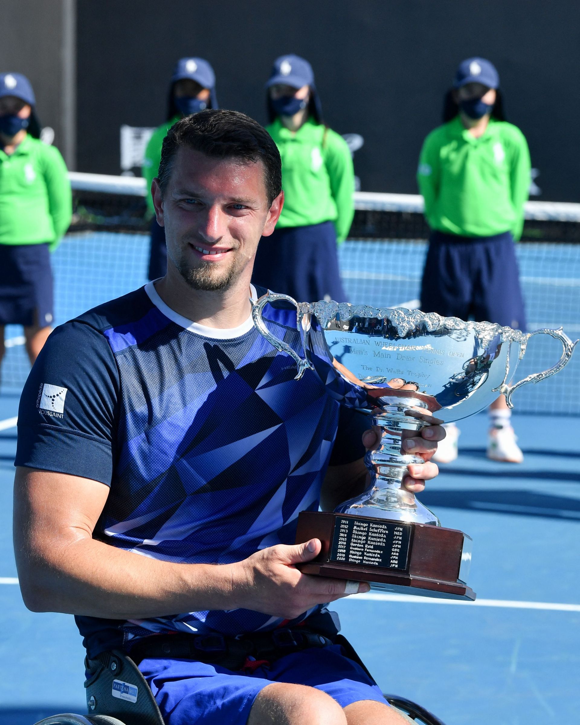 La victoire de Joachim Gérard à l'Australian Open 2021