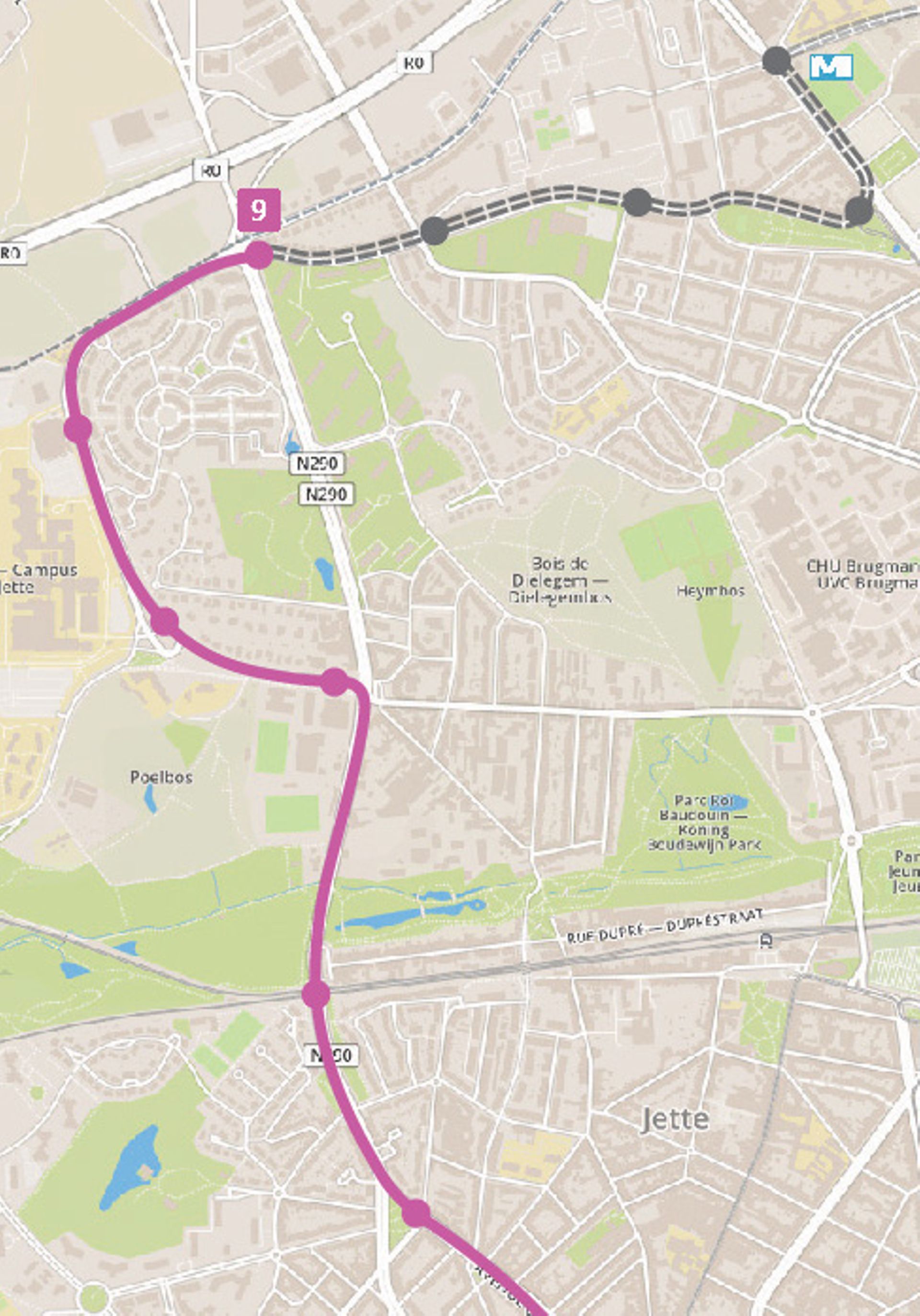 Bruxelles les travaux de prolongement du tram 9 débutent ce lundi