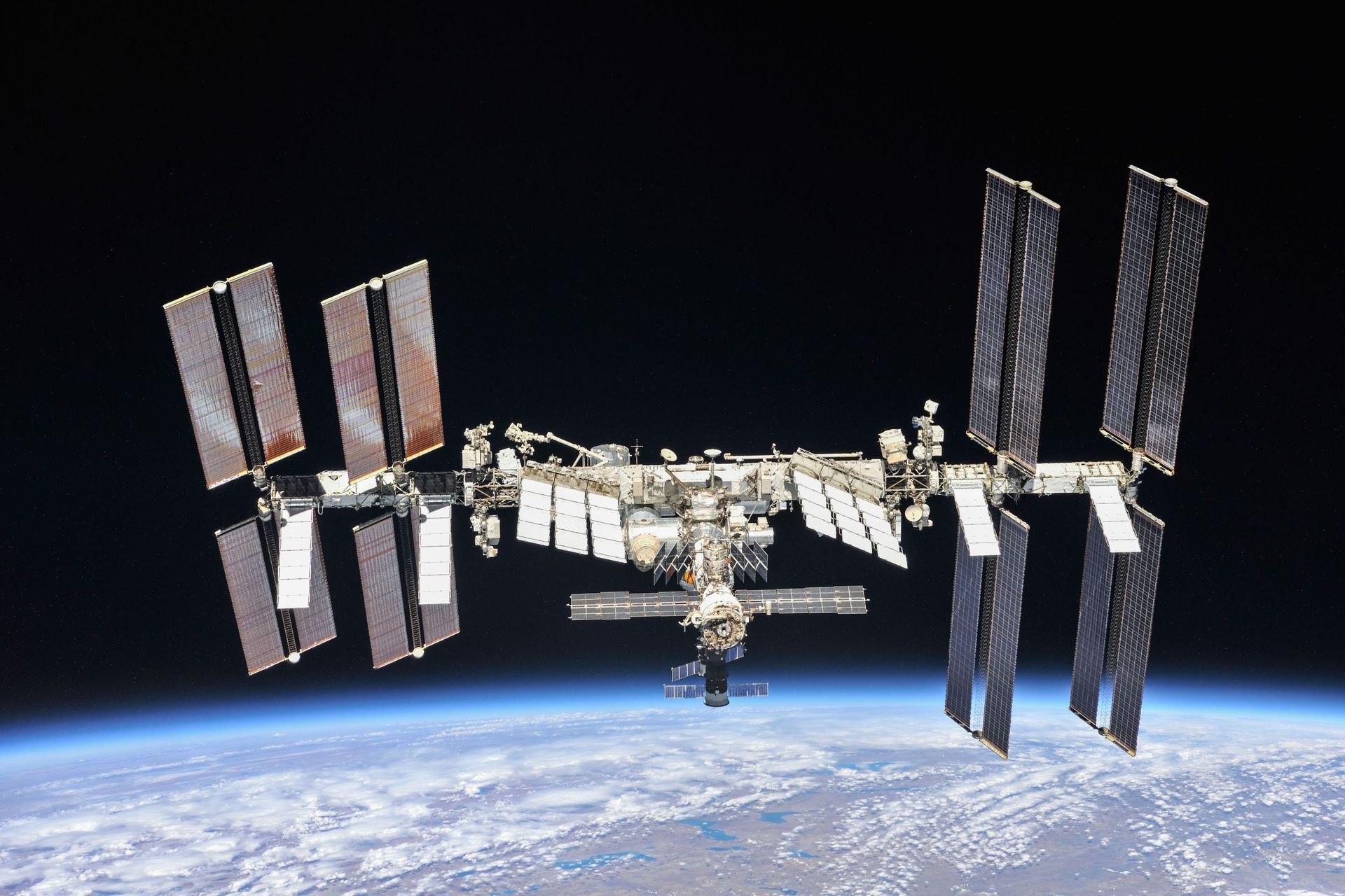 La Station Spatiale Internationale, l’ISS.