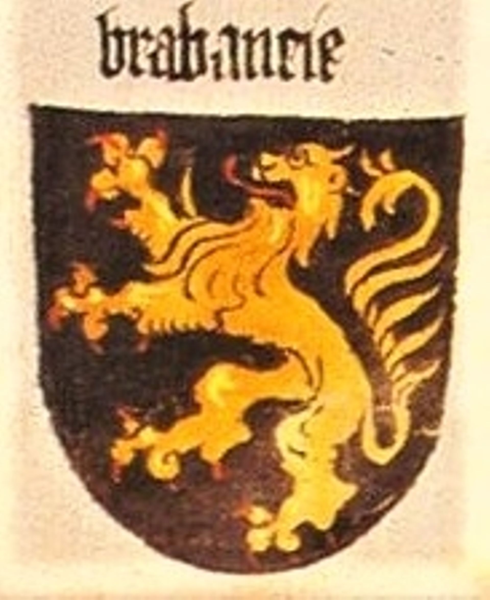 Armes des ducs de Brabant.