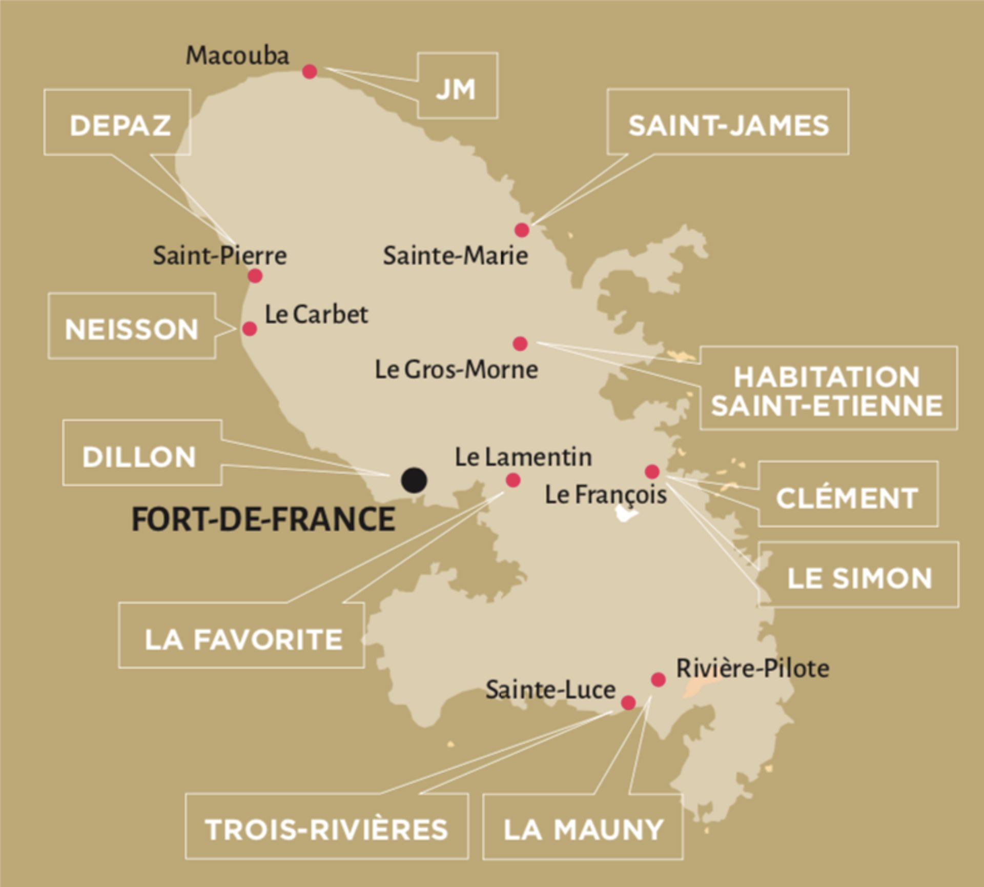 Des distilleries, en veux-tu, en voilà!