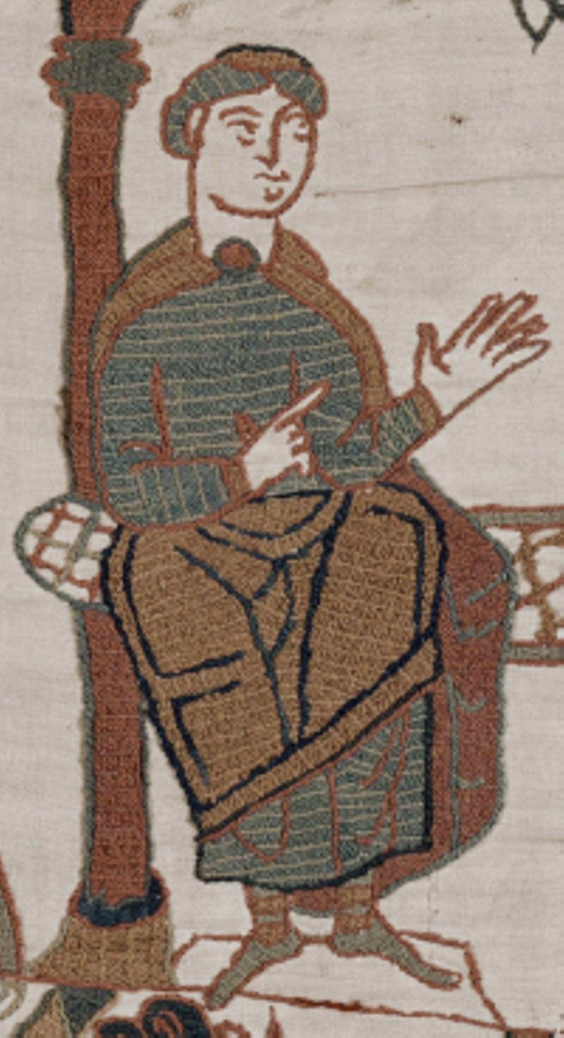 Odon de Bayeux représenté sur la tapisserie