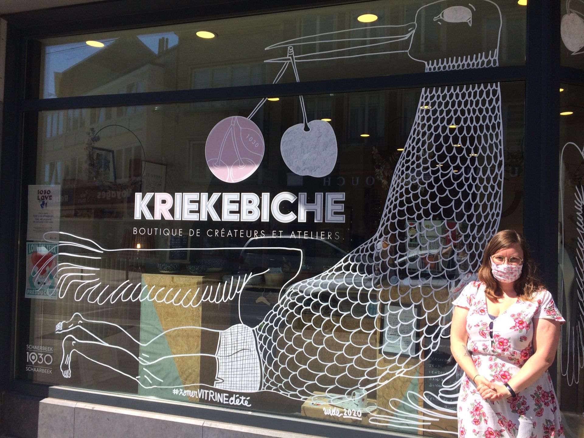 Le Kriekebiche est l'une des étapes possibles du parcours à Schaerbeek