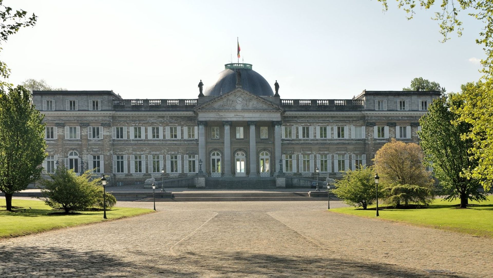 Corps central du château royal de Laeken, Bruxelles.