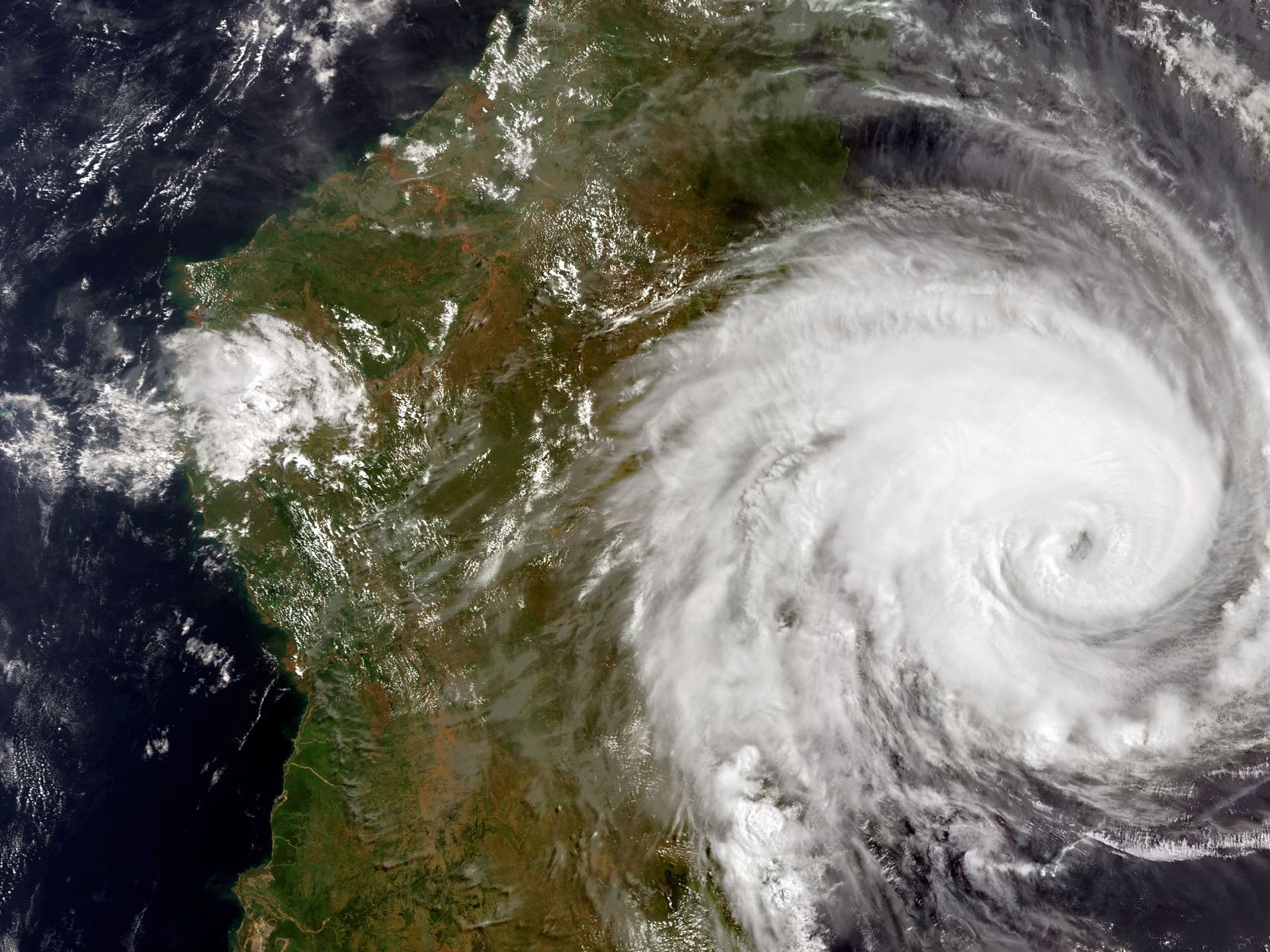 Satellite Imagery Of Tropical Cyclone Freddy