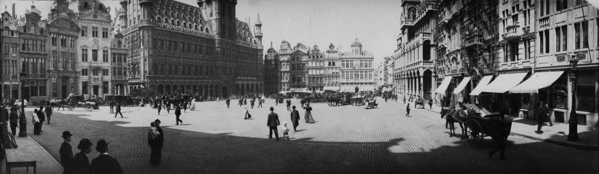 Grand-Place de Bruxelles en 1895