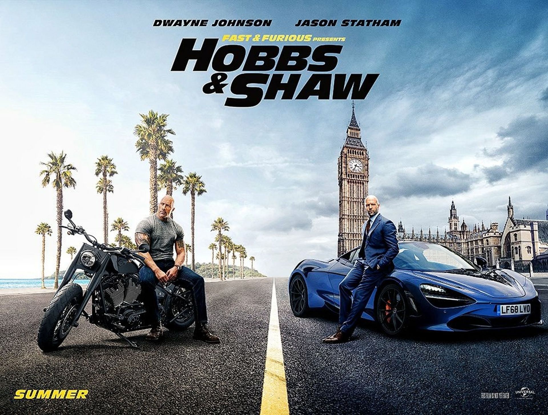 Film D Action Avec The Rock The Rock et Jason Statham face à Idris Elba dans la première bande-annonce  du spin-off de 'Fast and Furious' - rtbf.be