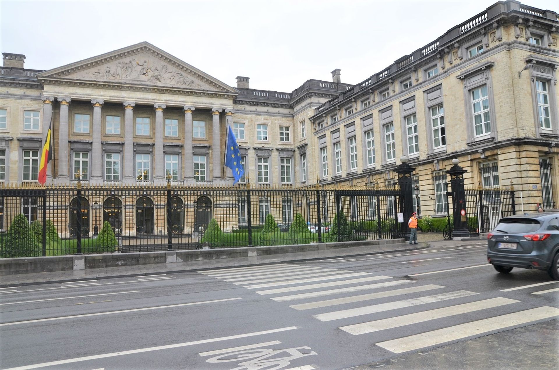 Corps central du Palais de la Nation, Bruxelles.