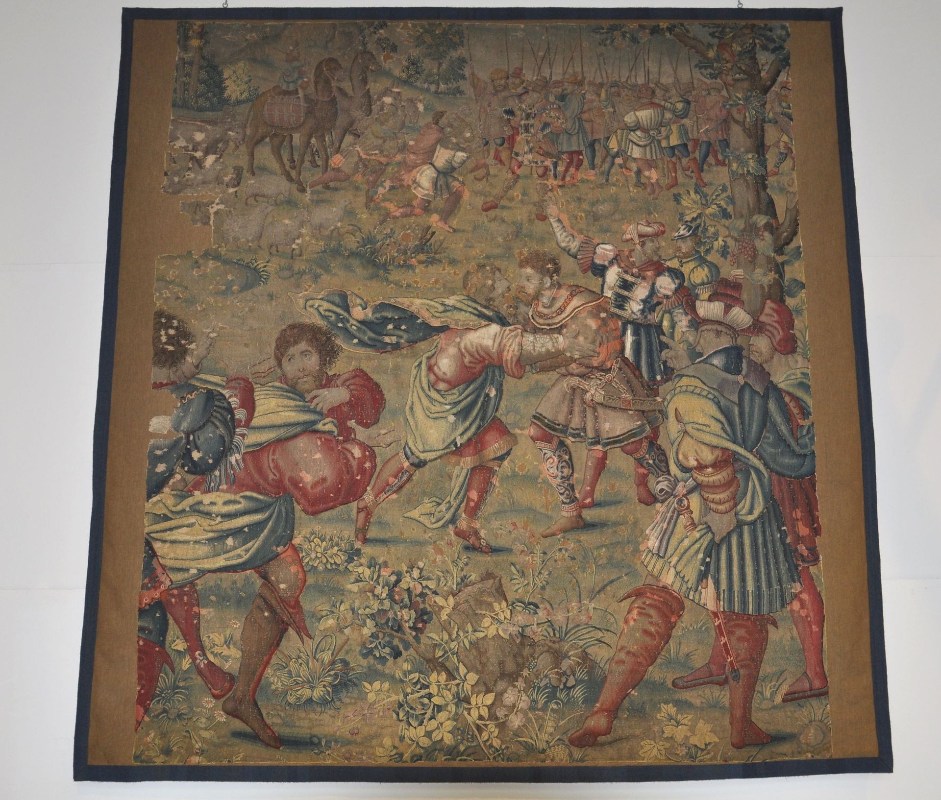 Les tapisseries dites de "L'Histoire de Jacob" de l'atelier du tapissier bruxellois Willem de Kempeneer.