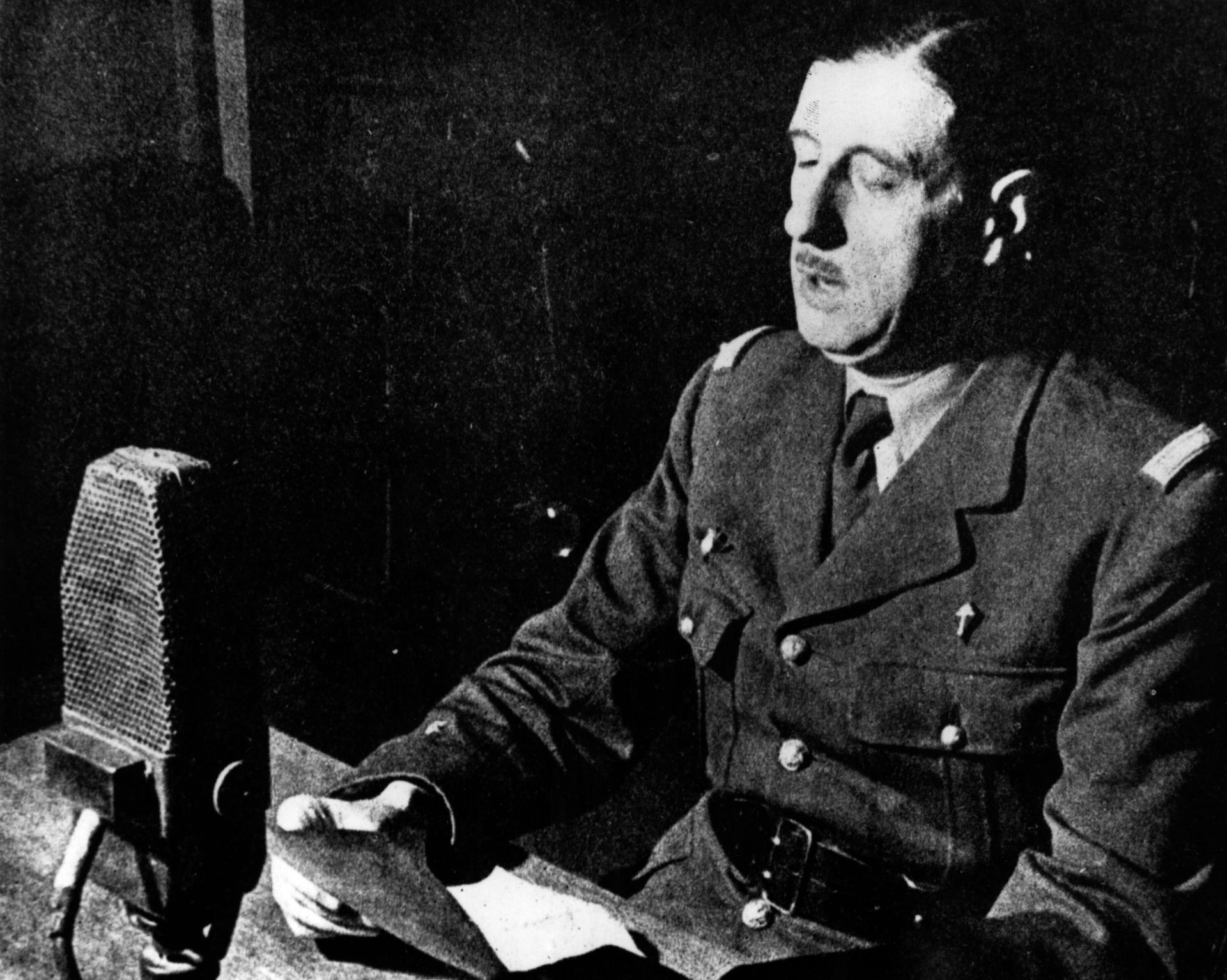 De Gaulle au micro de la BBC 