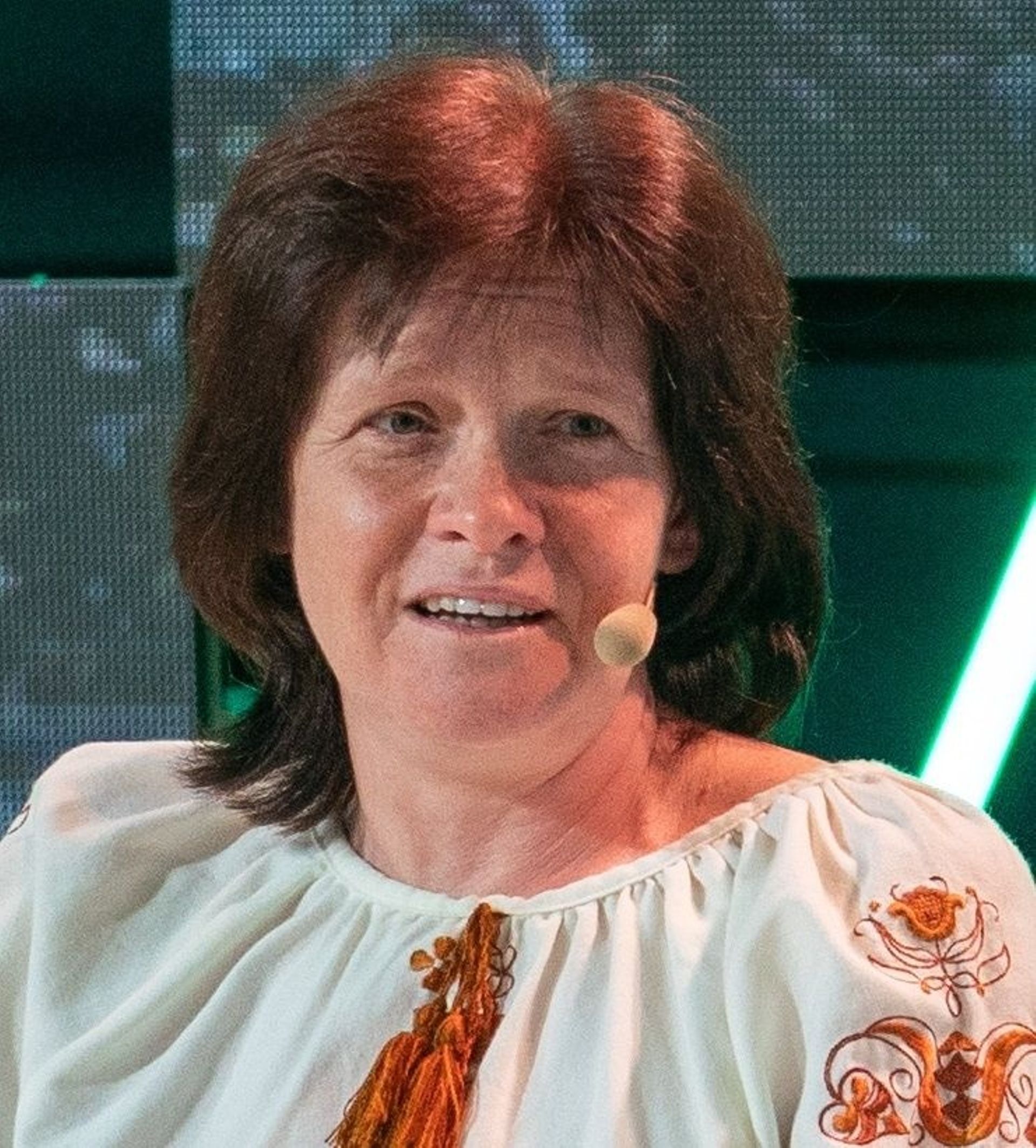 La scientifique Svitlana Krakovska, représentante ukrainienne au GIEC