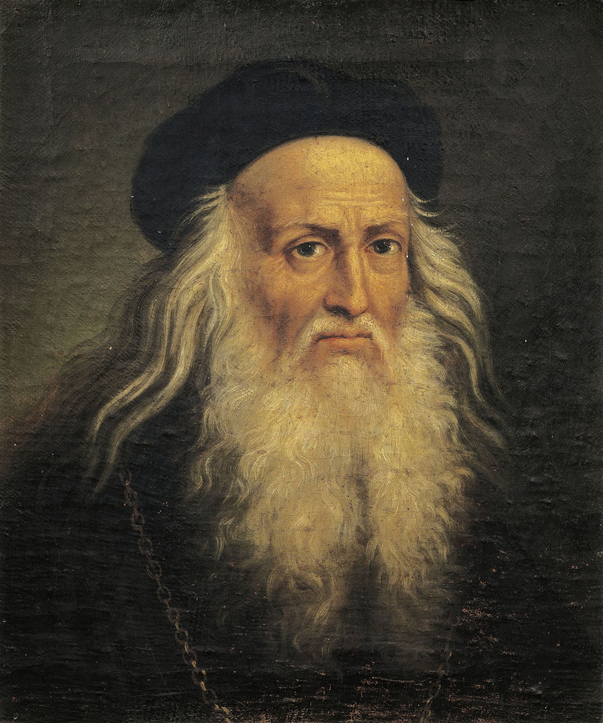 Portrait de Leonardo da Vinci, par Lattanzio Querena