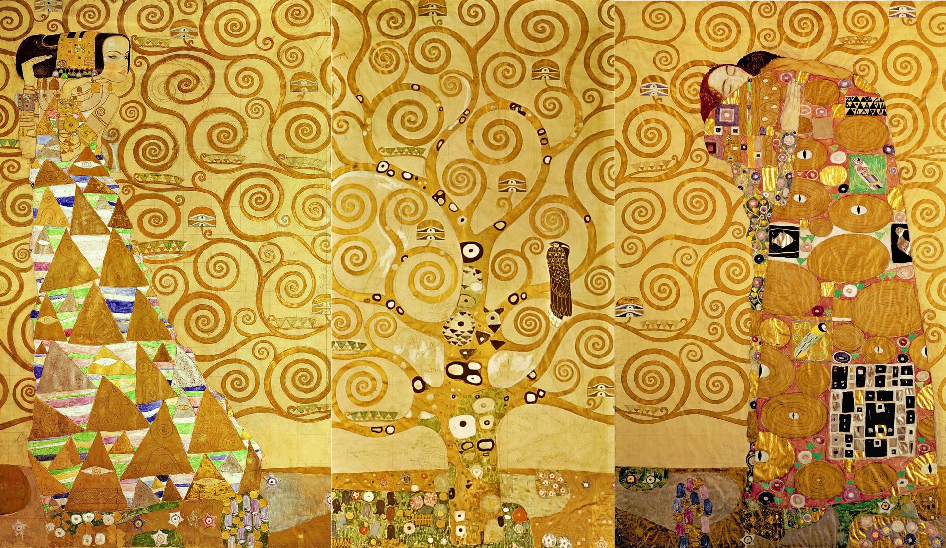 La frise signée Klimt qui orne la salle à manger