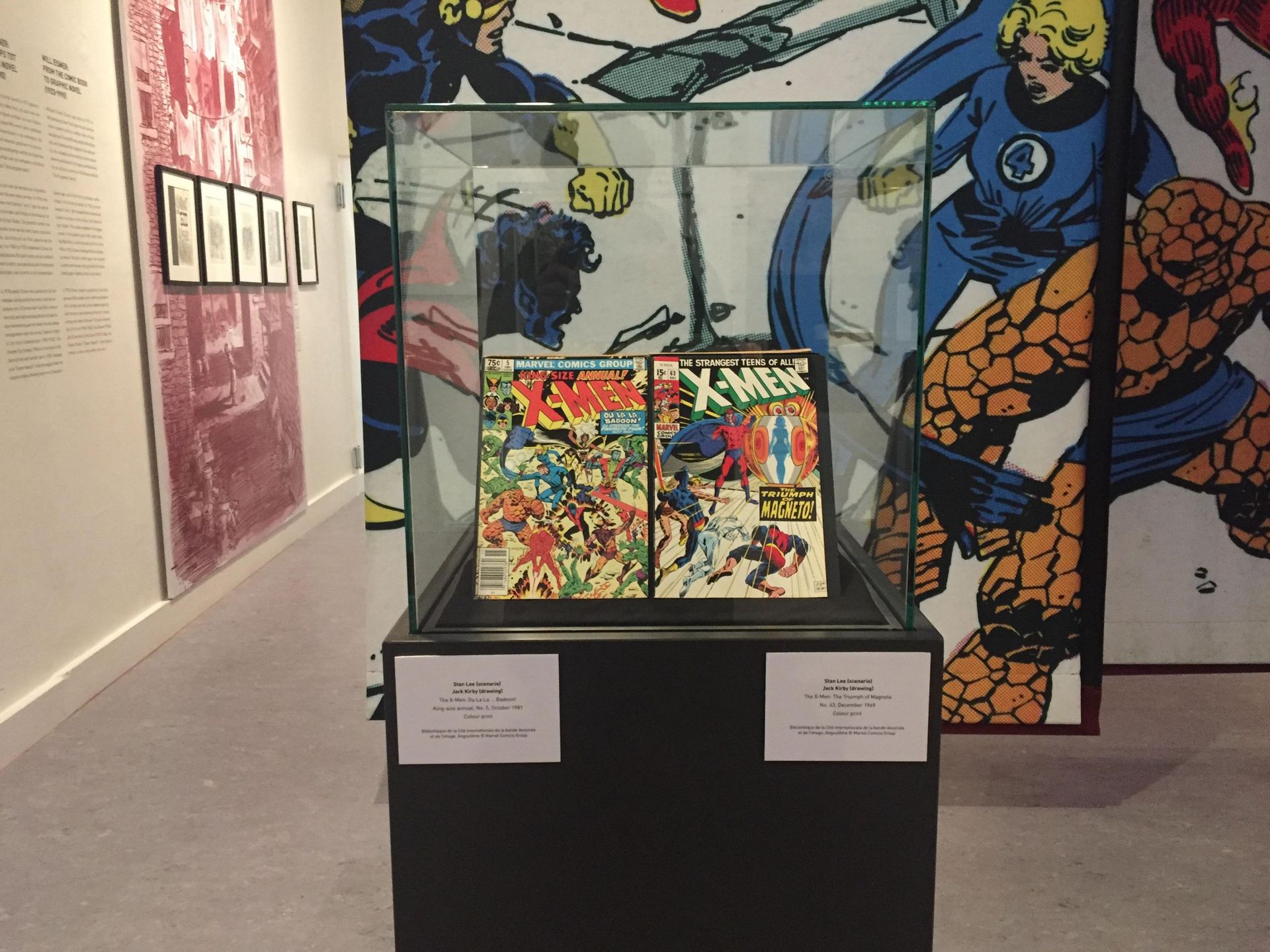 “Superheroes never dies – comics and jewish memories” jusqu’au 26 avril au Musée Juif de Belgique