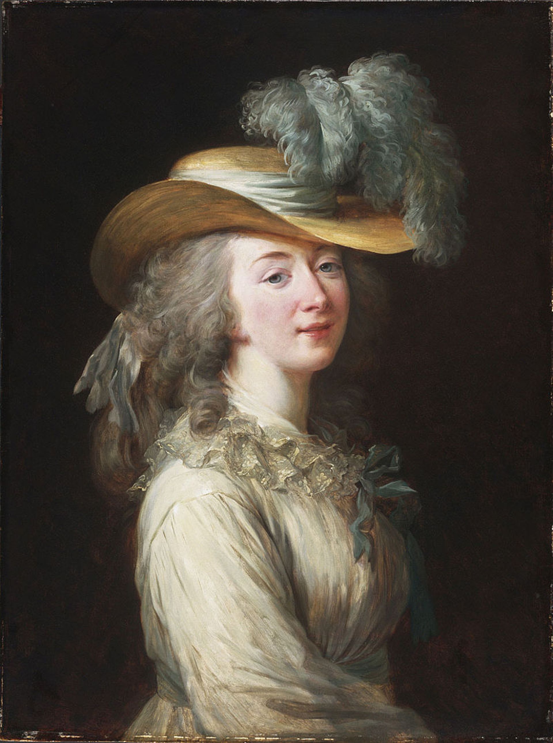 Madame du Barry en 1781, par Élisabeth Vigée-Lebrun.