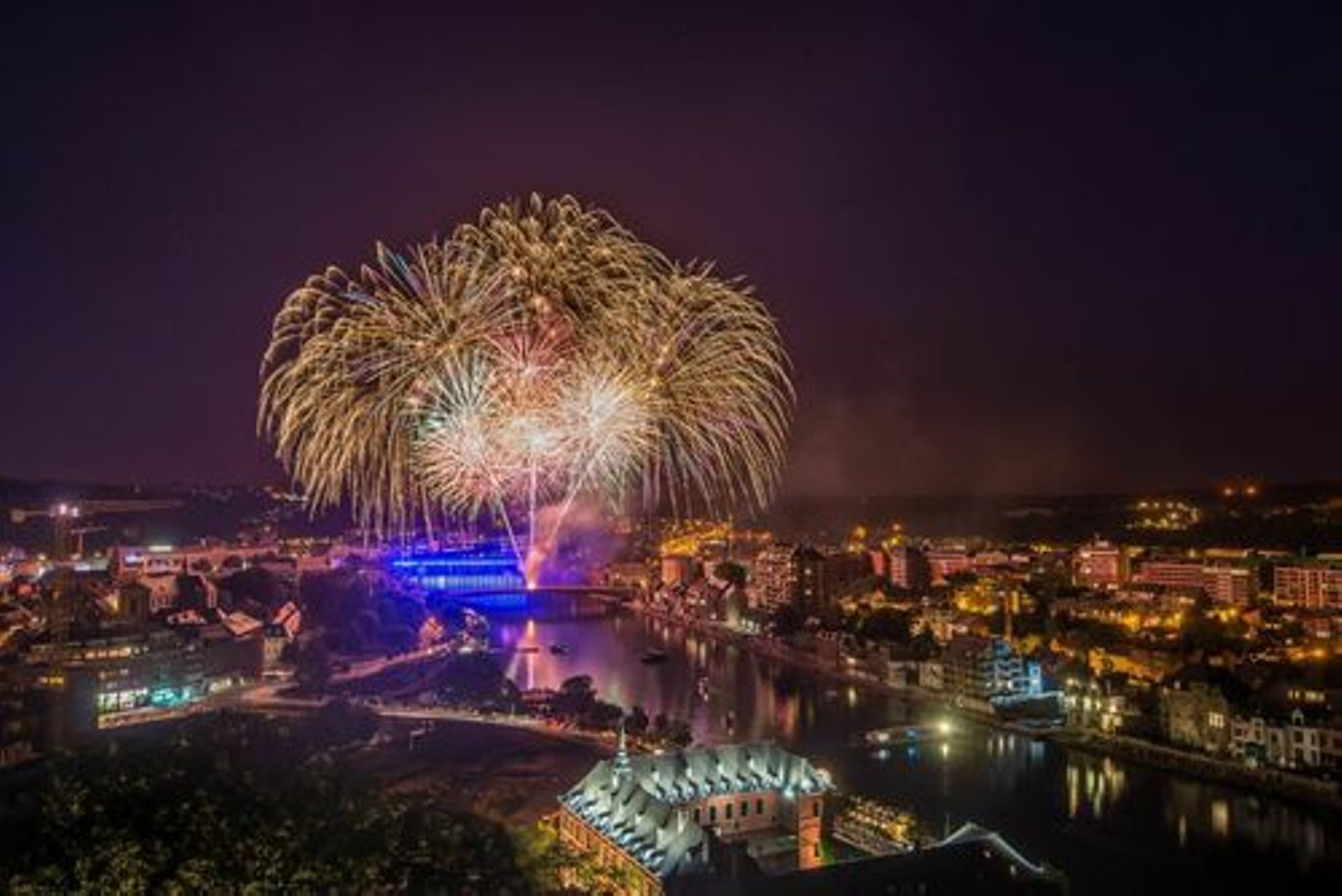 Namur: le feu d'artifice du Nouvel An ne sera pas tiré depuis la