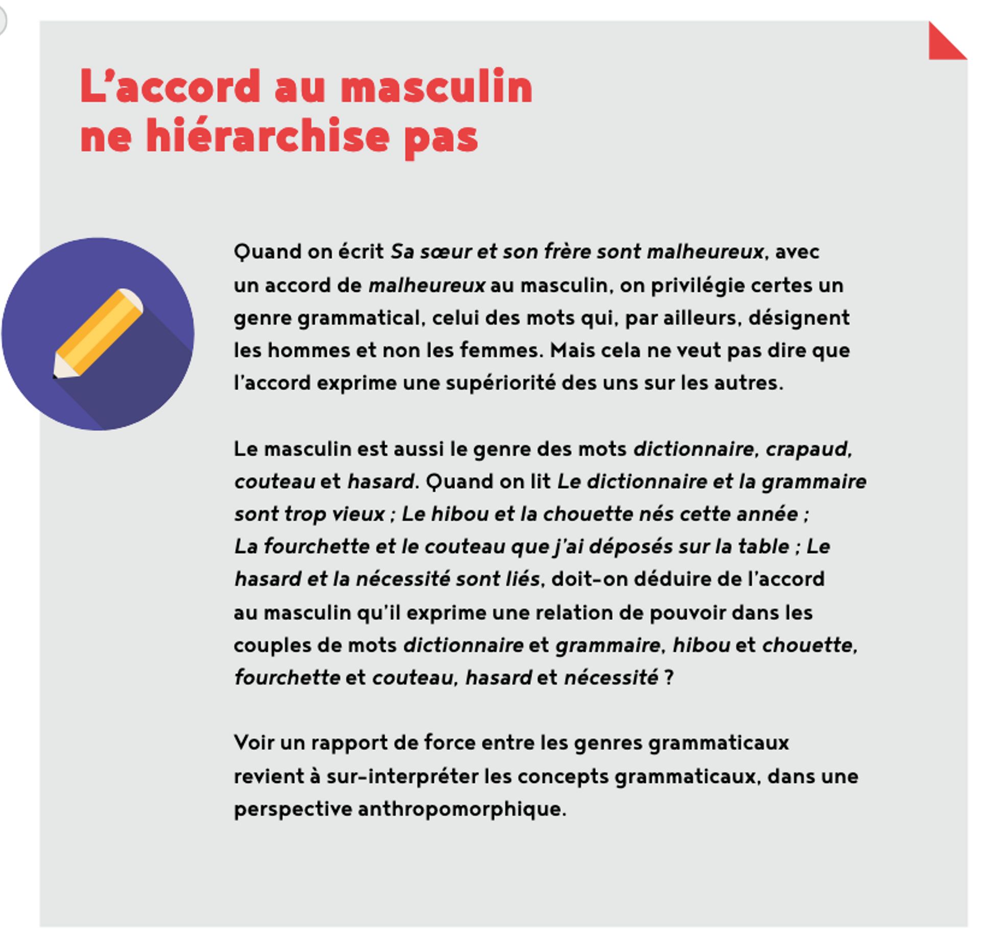 Capture d'écran du guide "Inclure sans exclure" édité par la Fédération Wallonie-Bruxelles.