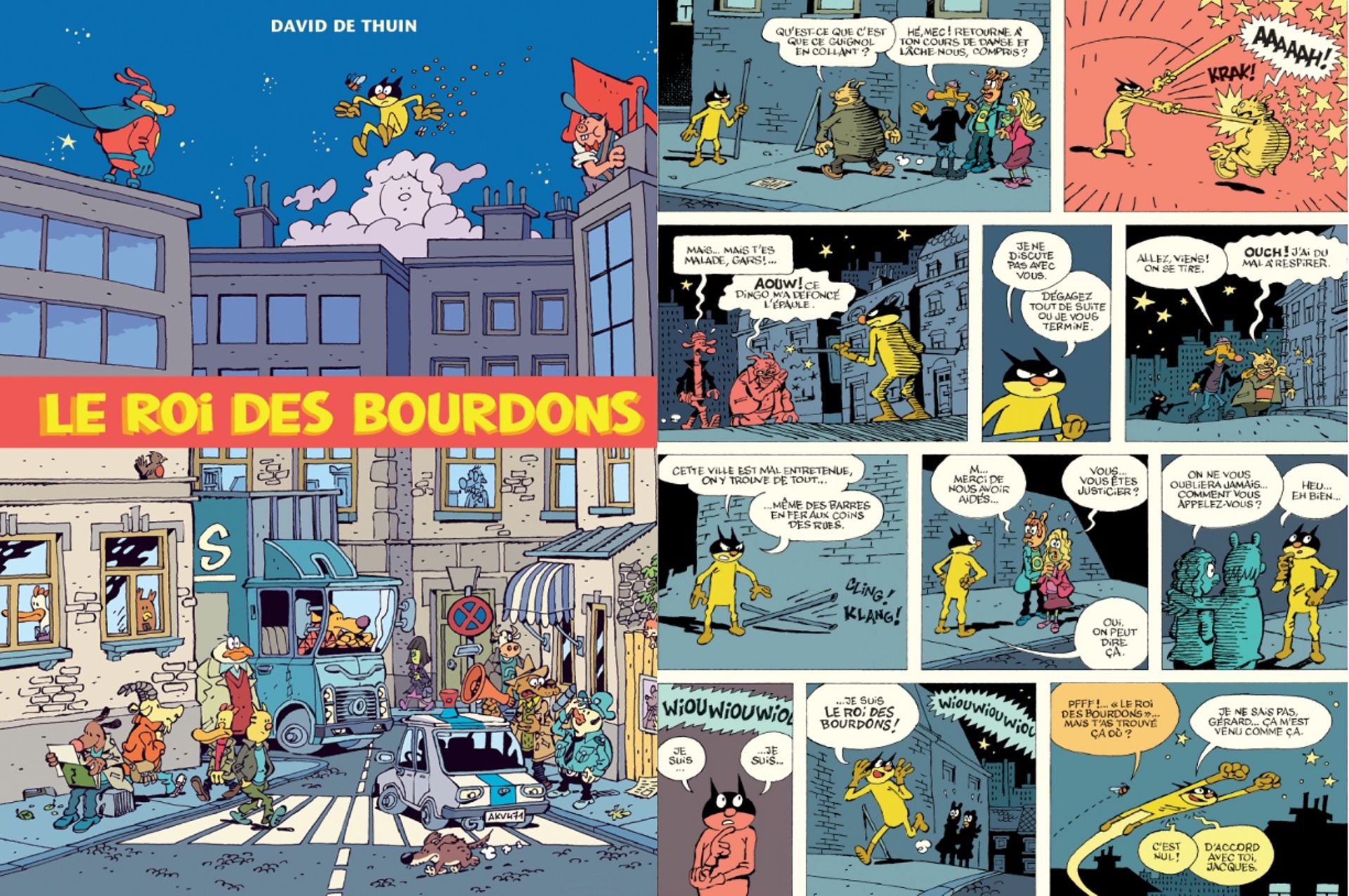 BD : Chez Adolf – Le Roi des Bourdons – Orwell - RTBF Actus