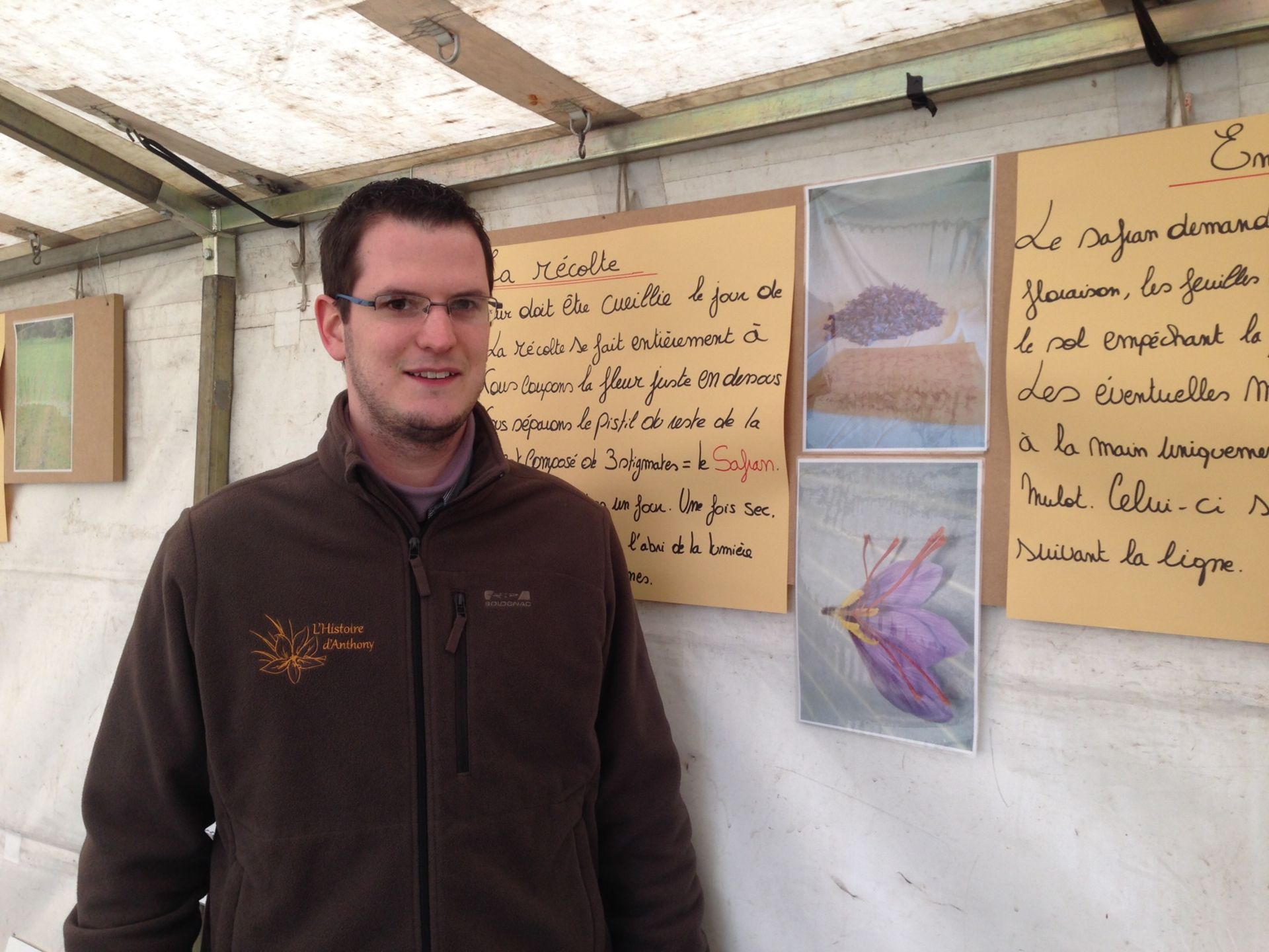 Le safran, épice la plus chère au monde, se cultive aussi en Wallonie