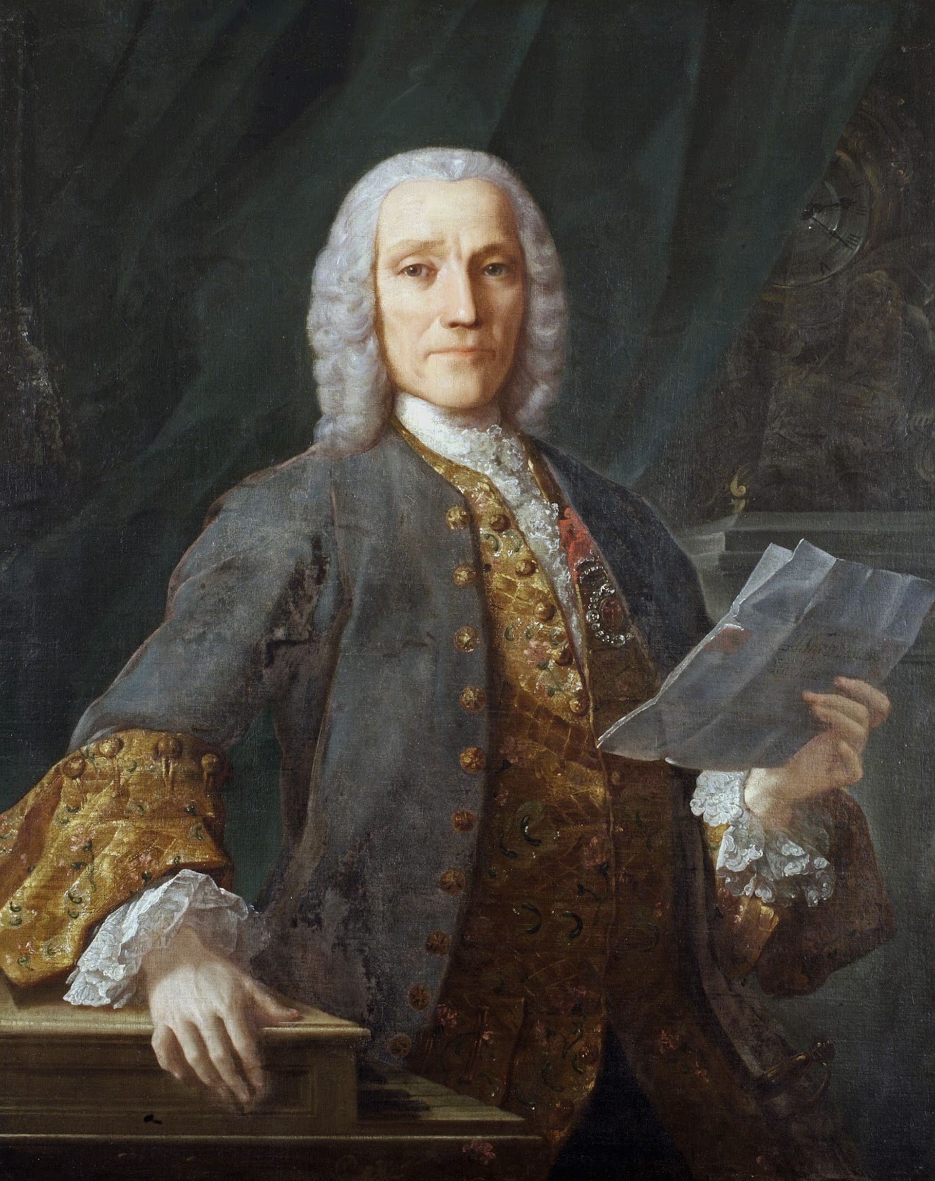 Domenico Scarlatti, Portrait par Domingo Antonio Velasco (1738).