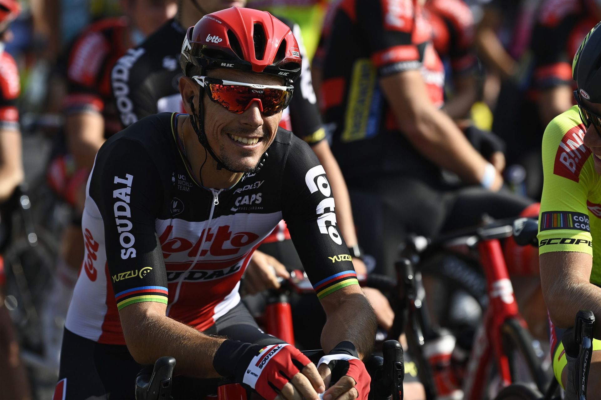 Tour d Espagne Lotto Soudal avec sept Belges Philippe Gilbert