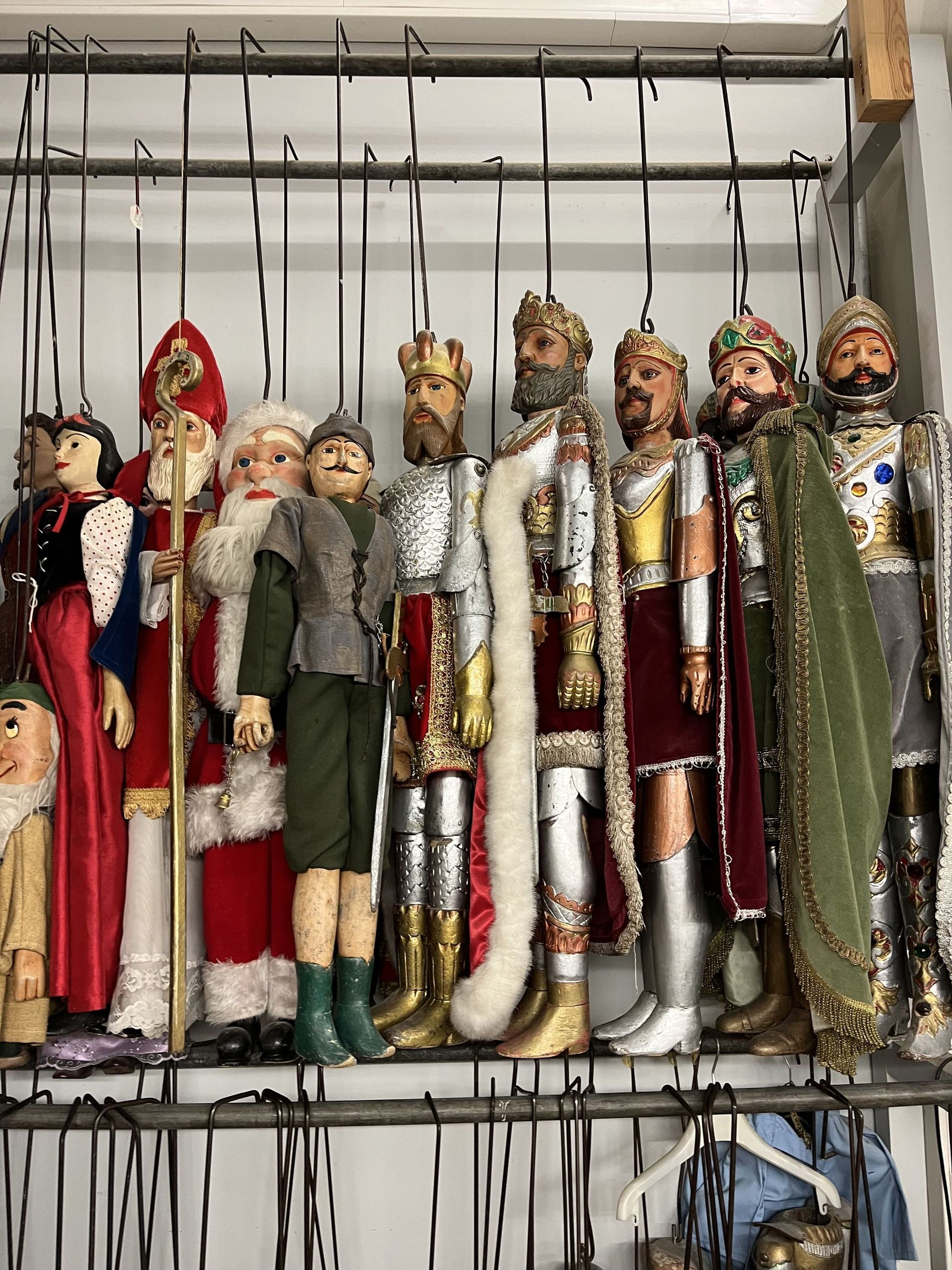 Marionnettes au théâtre du Musée de la Vie wallonne