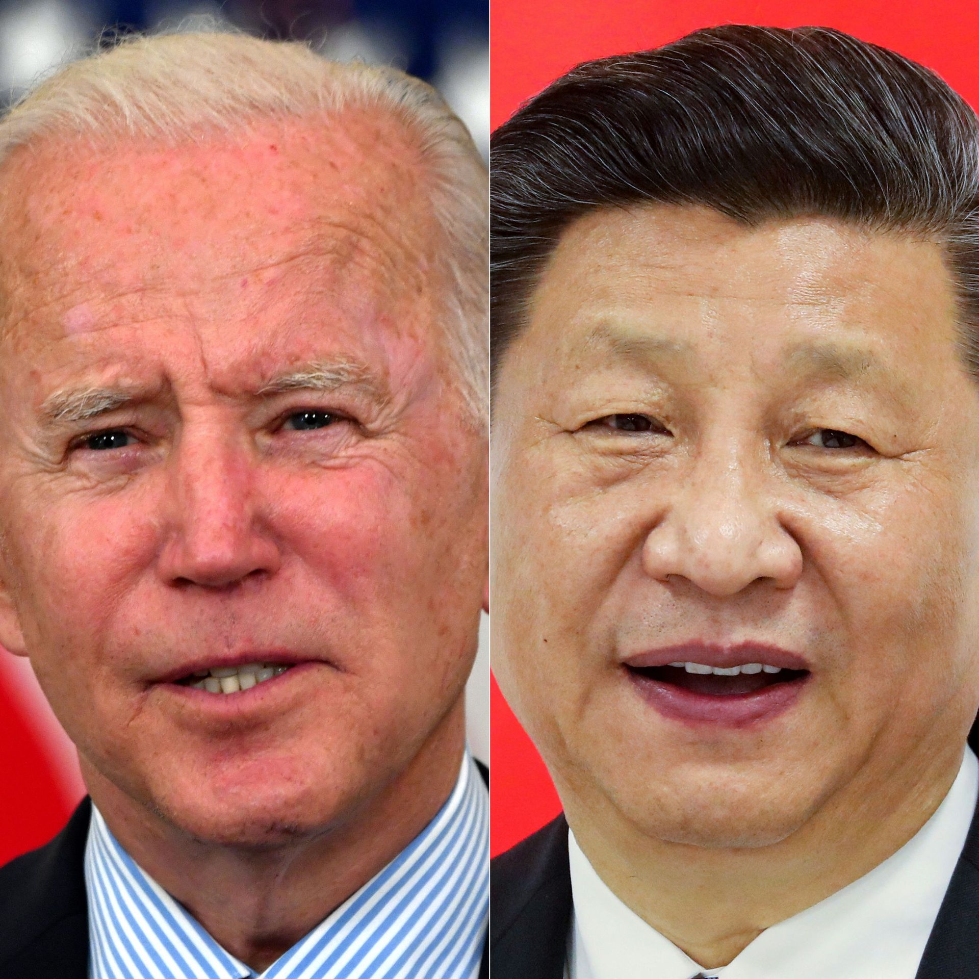 Le président américain, Joe Biden et le président chinois, Xi Jinping.