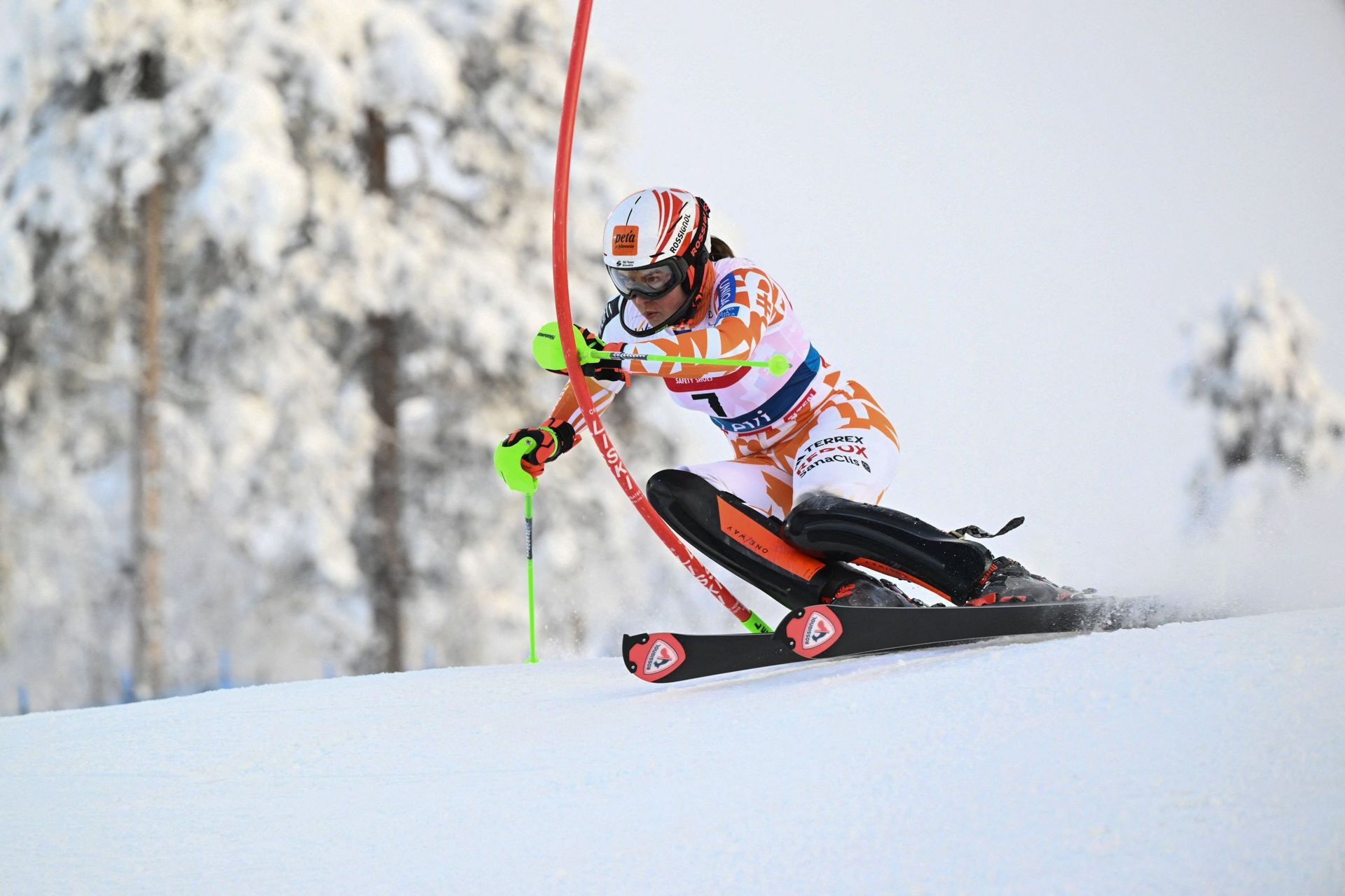 Une première compétition de ski alpin depuis le début de la