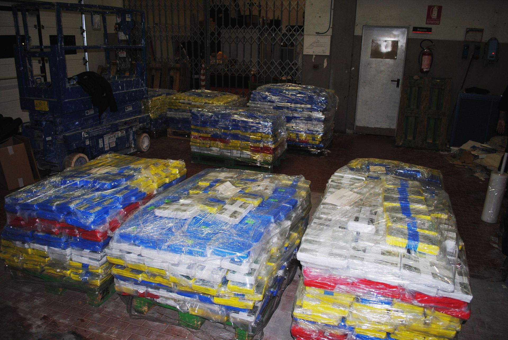 En février 2020, saisie de 3 tonnes de cocaïne sur le port de Livourne, en Italie