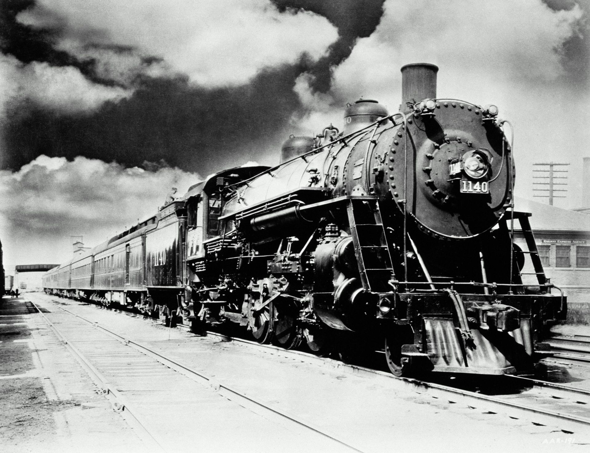 Illinois Central Railroad Train