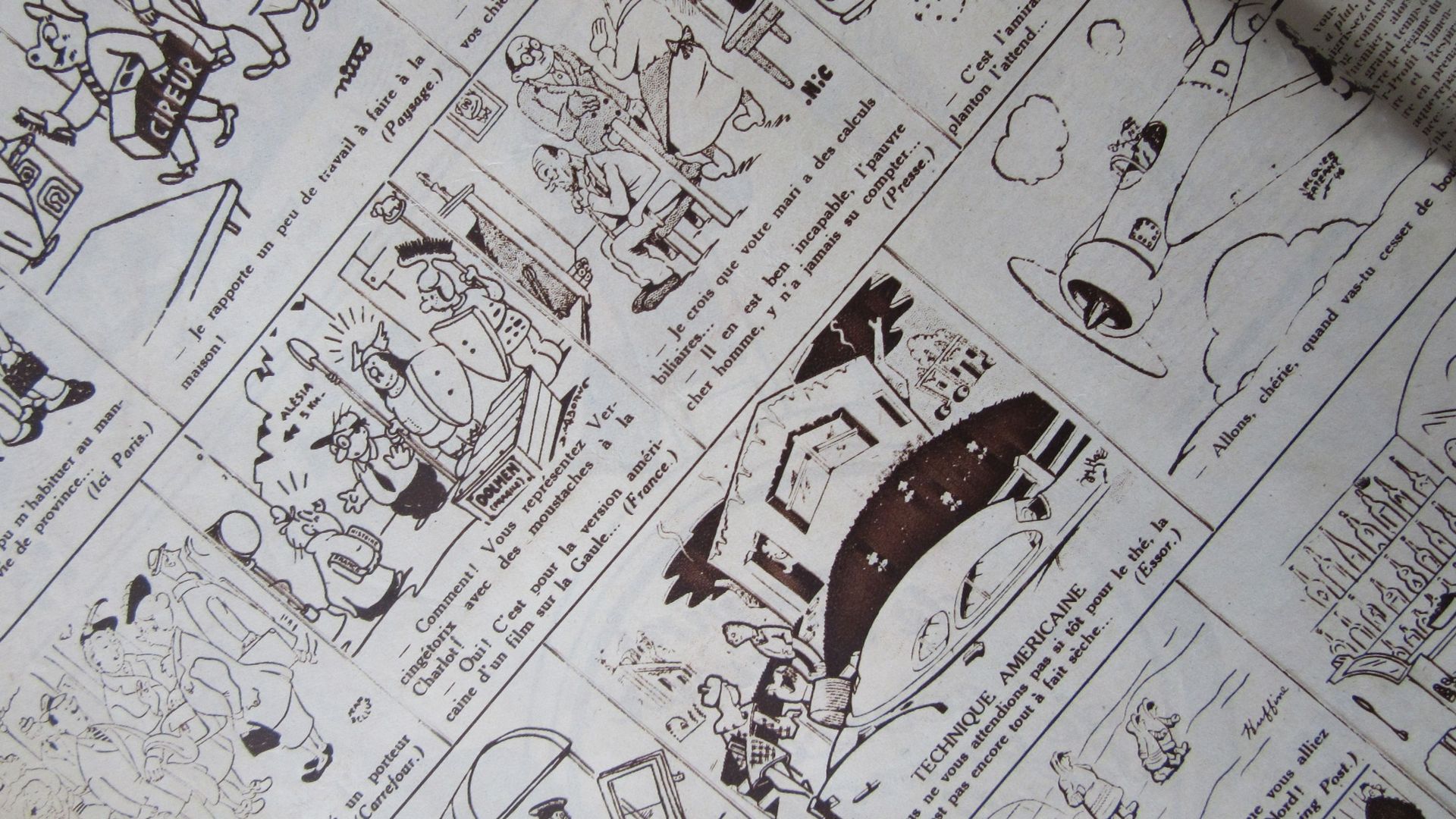 « Le Salon des Humoristes » de l’édition du 21 juillet 1946…