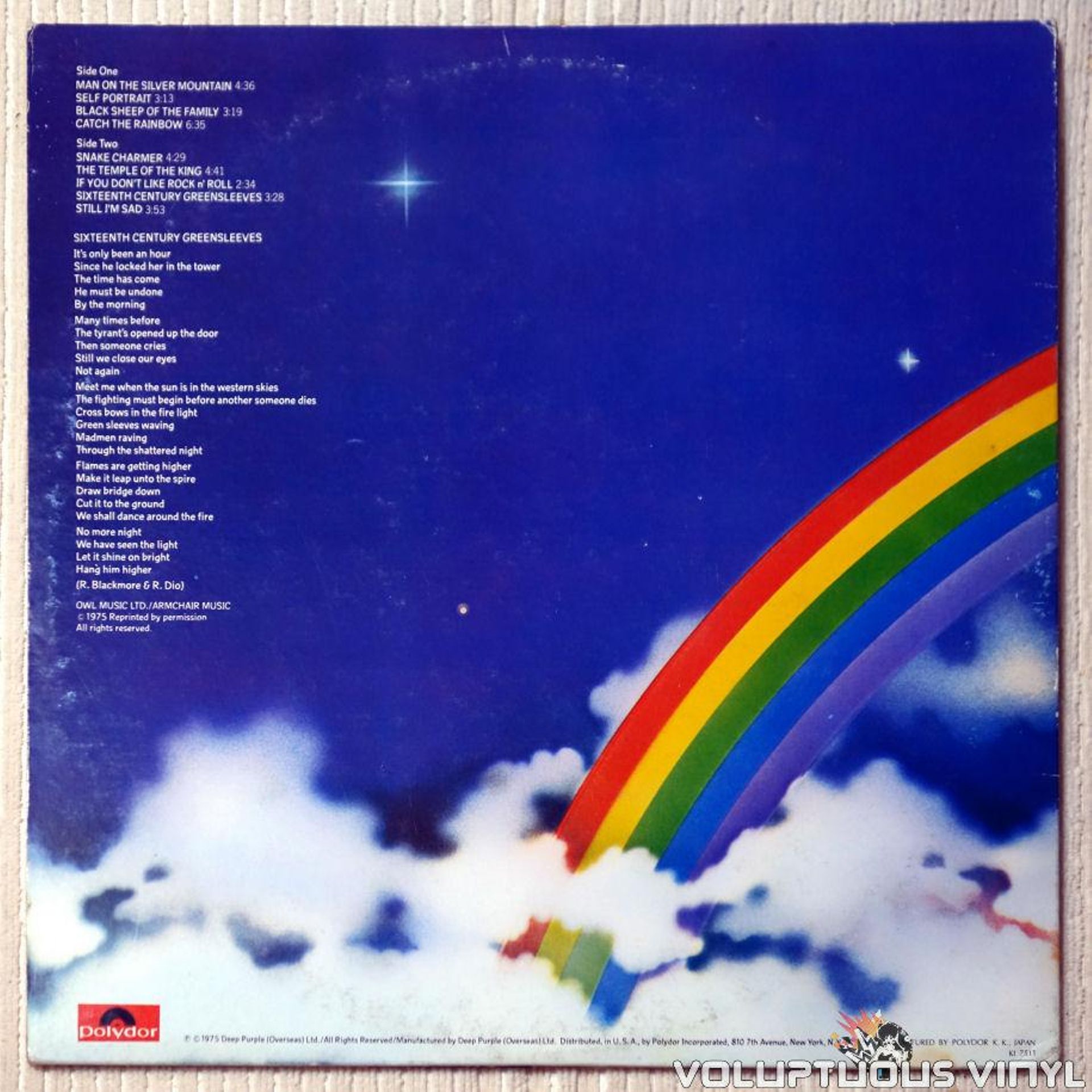 Les 45 ans du premier album de Rainbow 